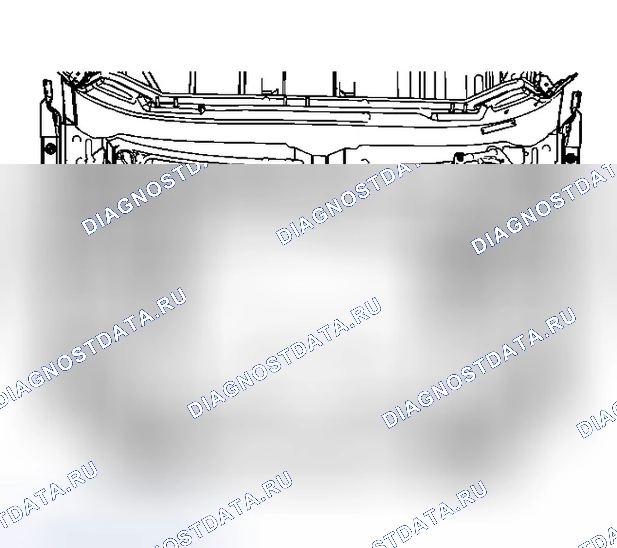 Рис. 44: Моторный отсек. Cadillac DTS I
