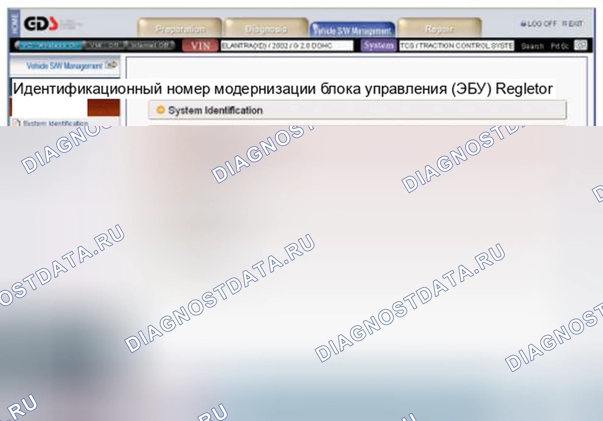 Рис. 15: VIN и написание названия транспортного средства. Kia Forte I