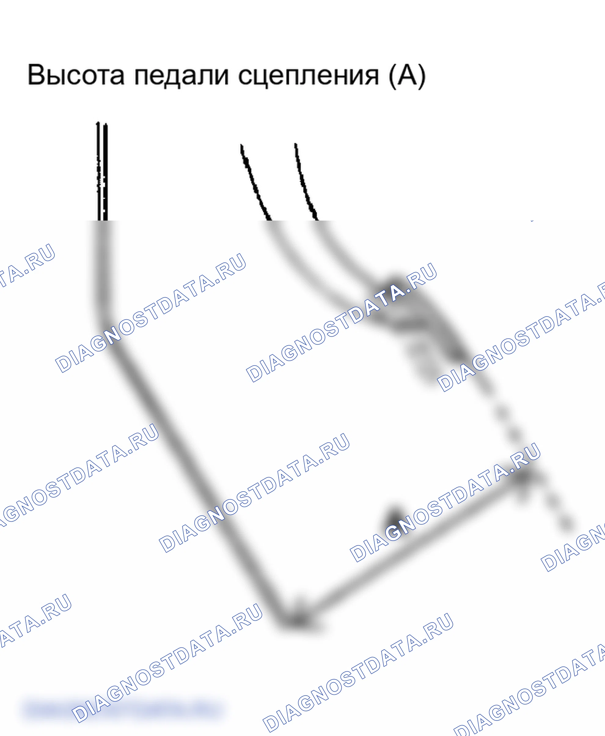 Рис. 6: ПРОВЕРКА И РЕГУЛИРОВКА ПЕДАЛИ СЦЕПЛЕНИЯ. Hyundai Sonata V