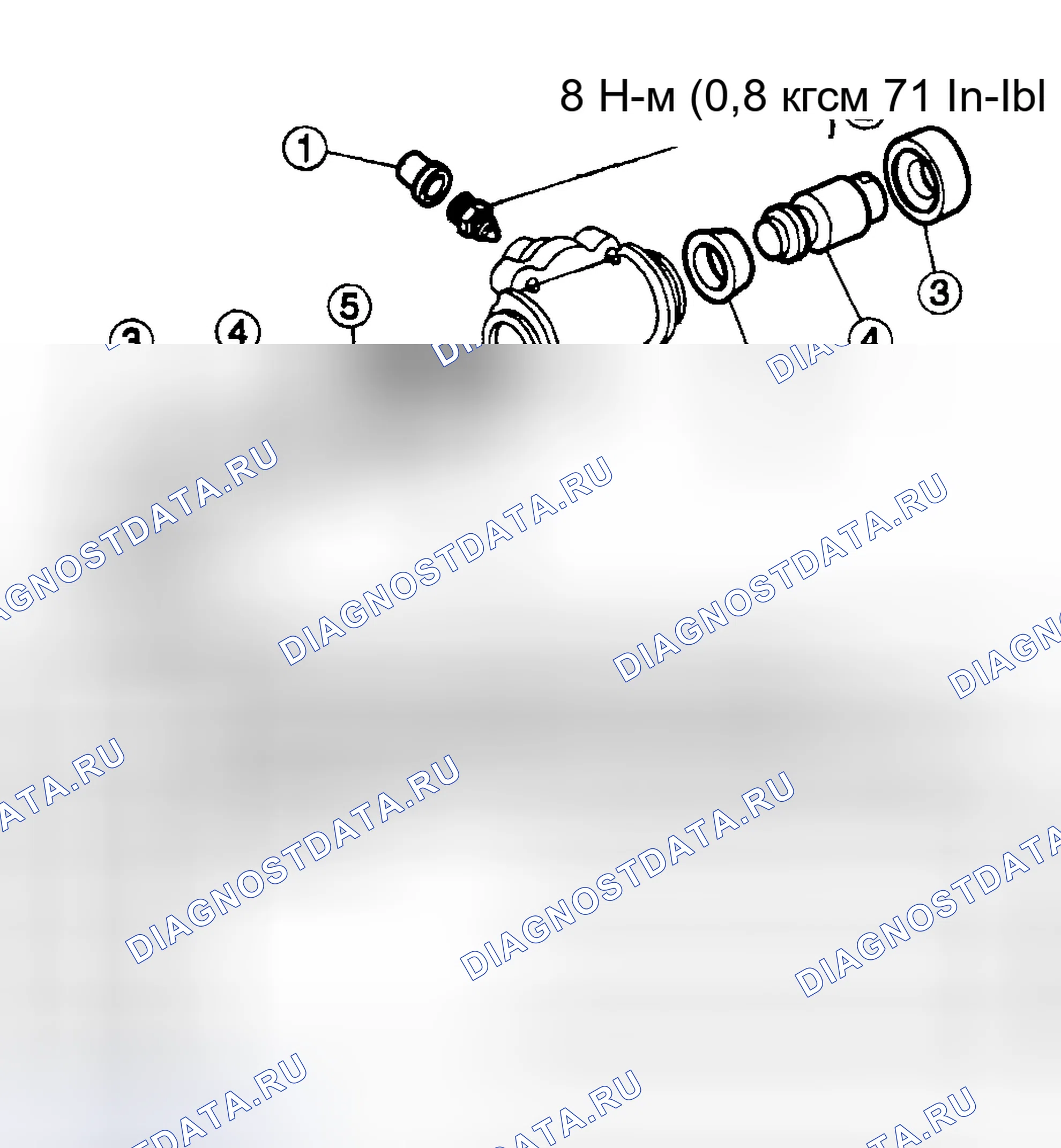 Рис. 30: Разборка и сборка. Mazda Tribute I рестайлинг