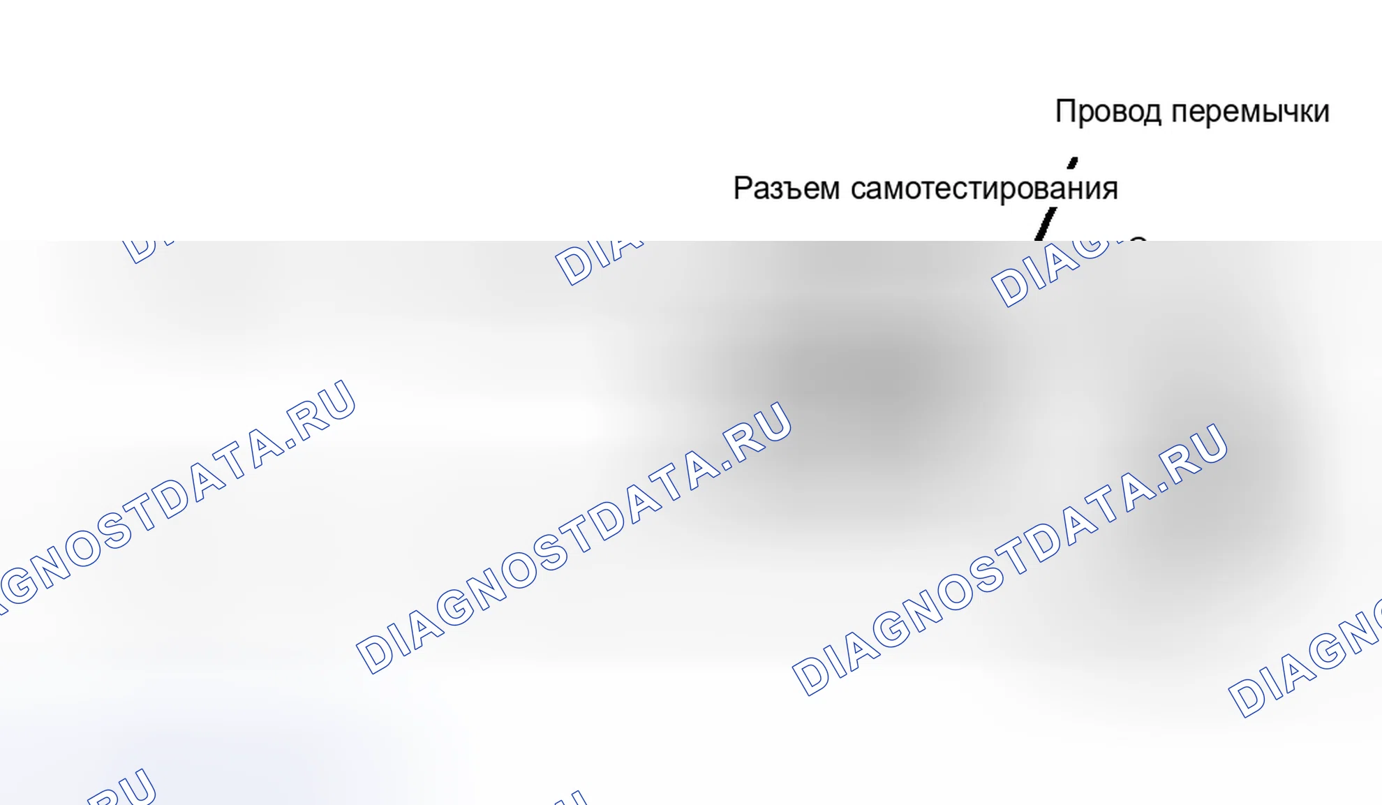 Рис. 11: Минимальная регулировка предела регулятор оборотов холостого хода. Ford Thunderbird IX