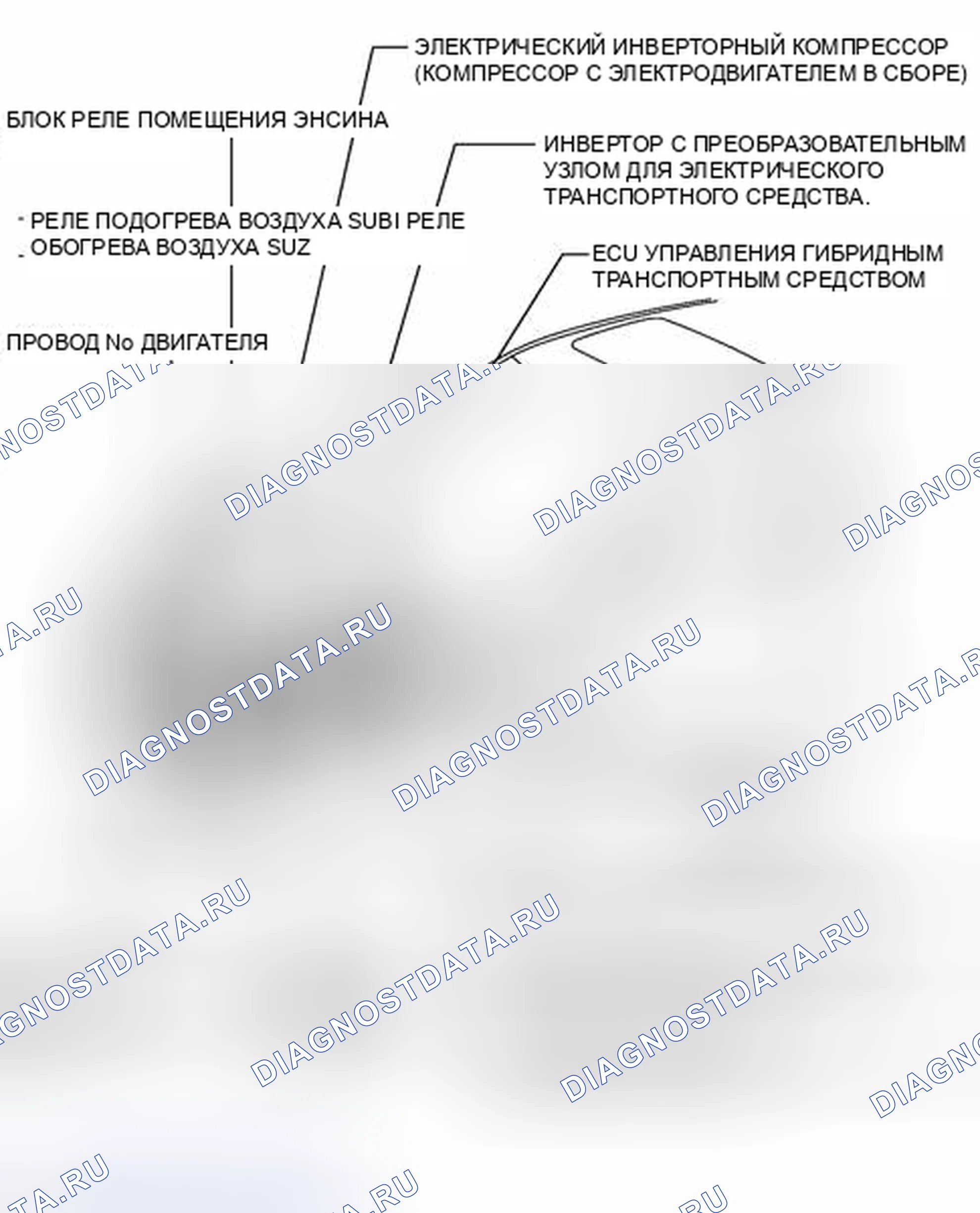 Рис. 592: ИЛЛЮСТРАЦИЯ. Toyota Camry XV40 рестайлинг