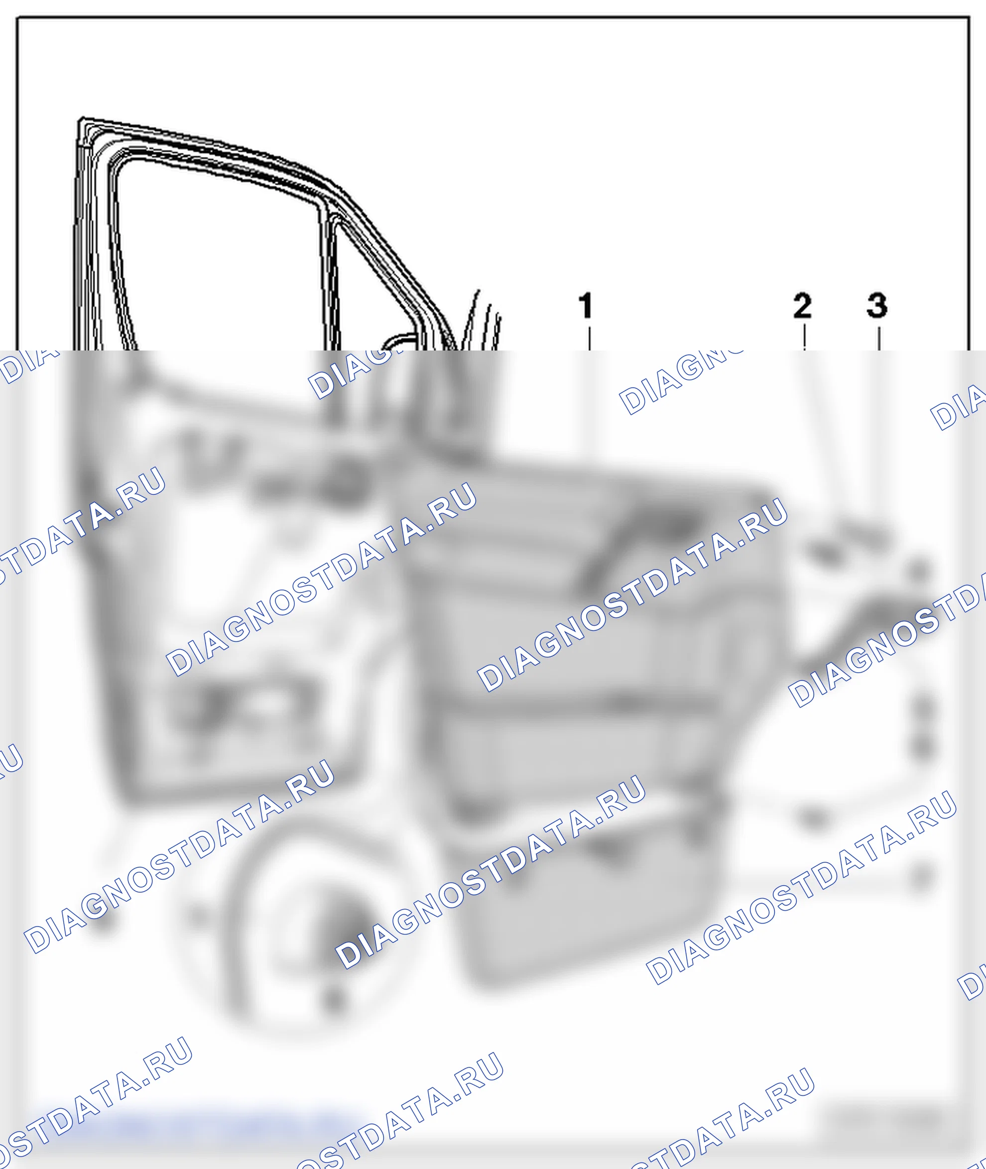 Обивки дверей. Volkswagen Crafter I