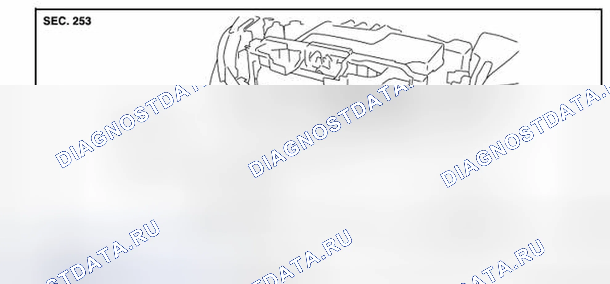 Рис. 2: Разнесенный вид. Nissan Murano Z51 рестайлинг 2