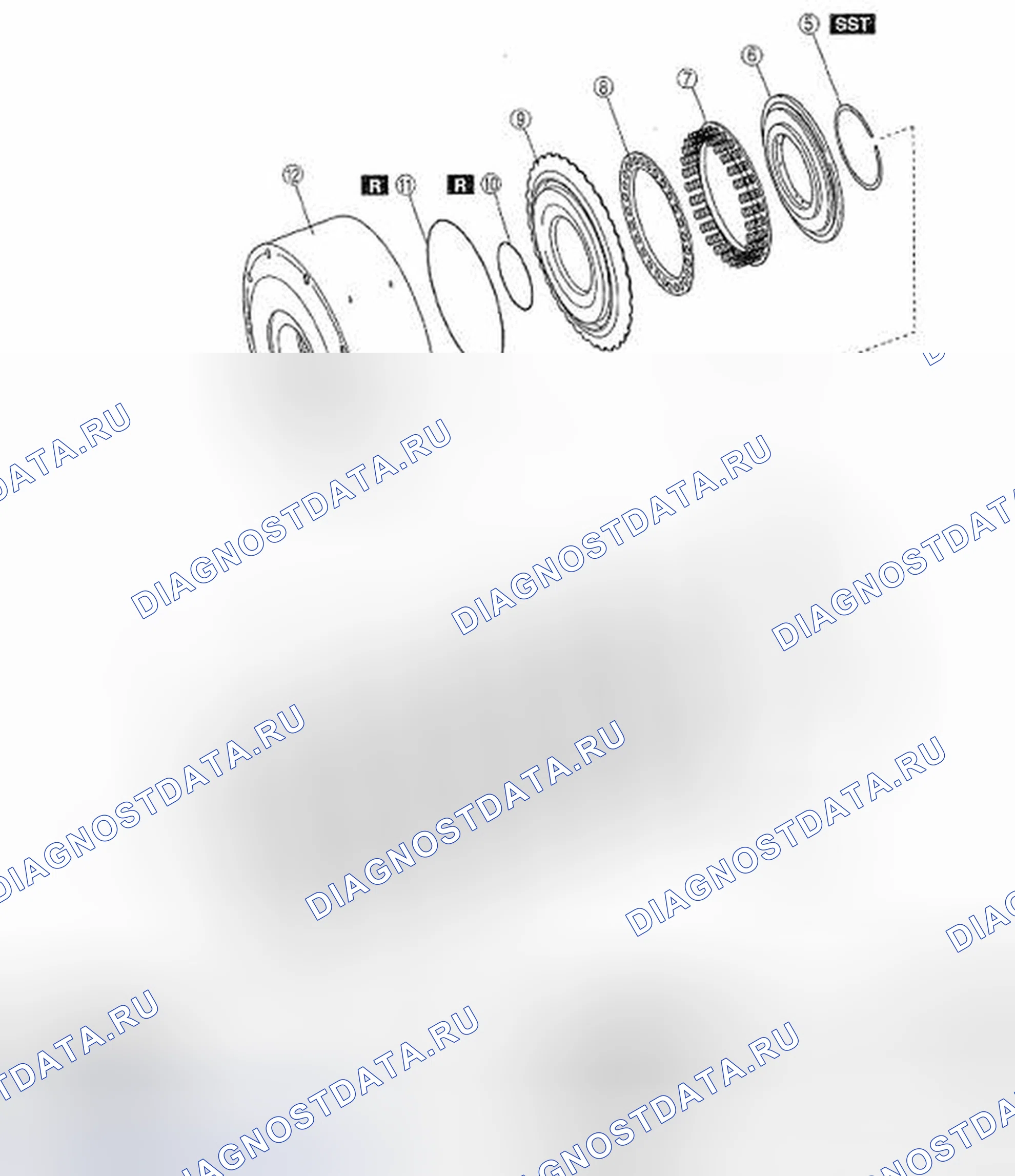 Рис. 13: Компоненты. Mazda CX-9 I