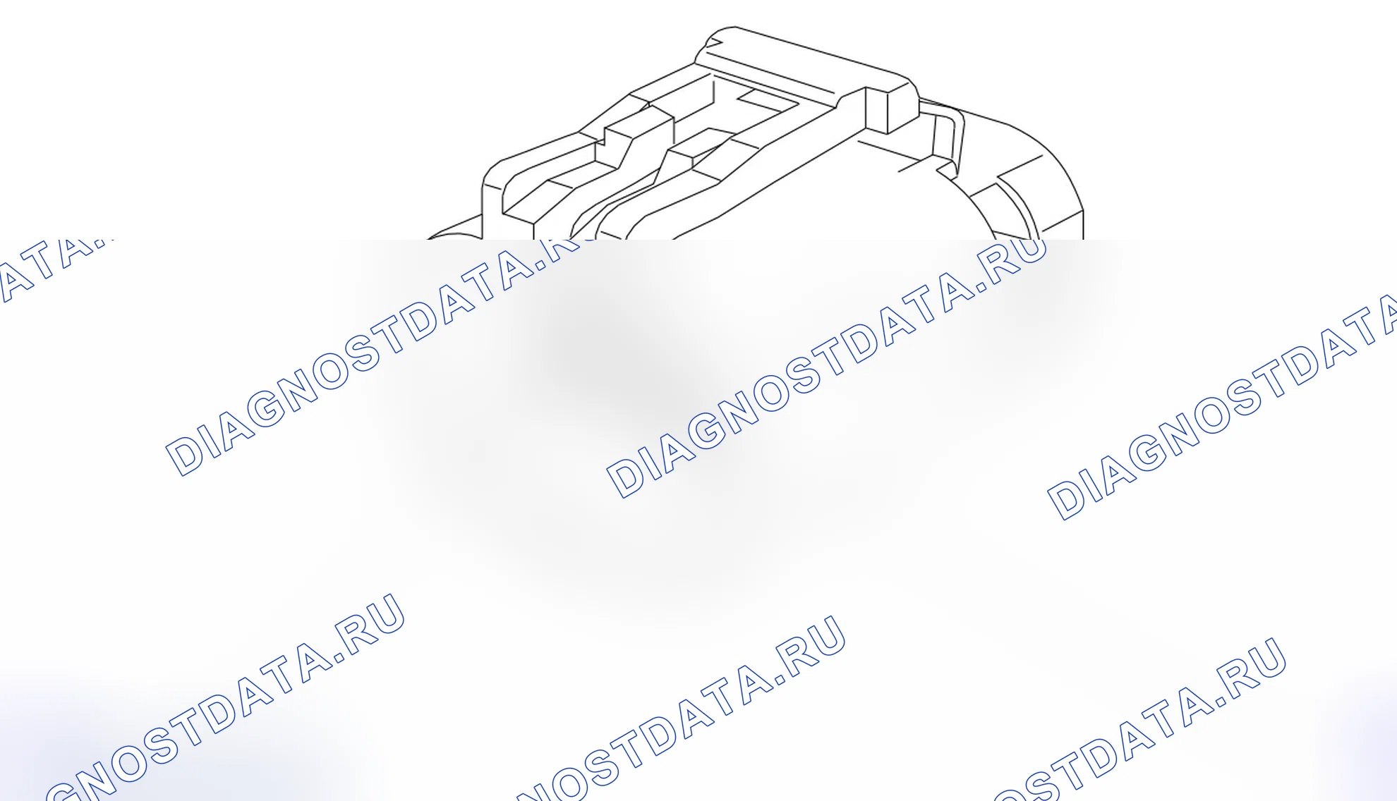 Распиновка разъёма G2. Opel Astra G