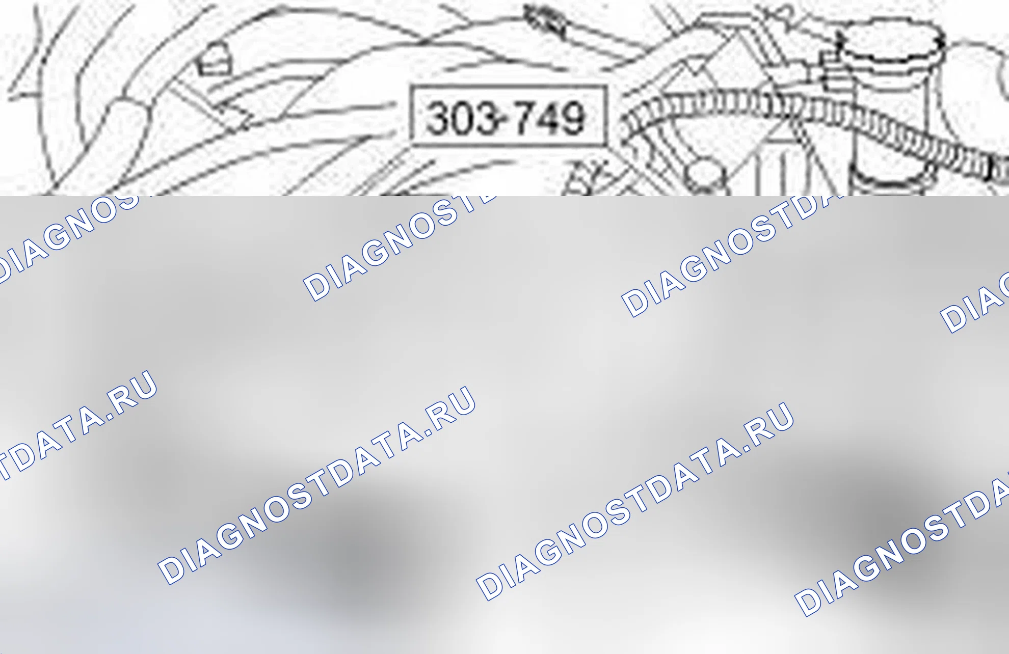 Рис. 57: ДЕМОНТАЖ. Jaguar XFR I