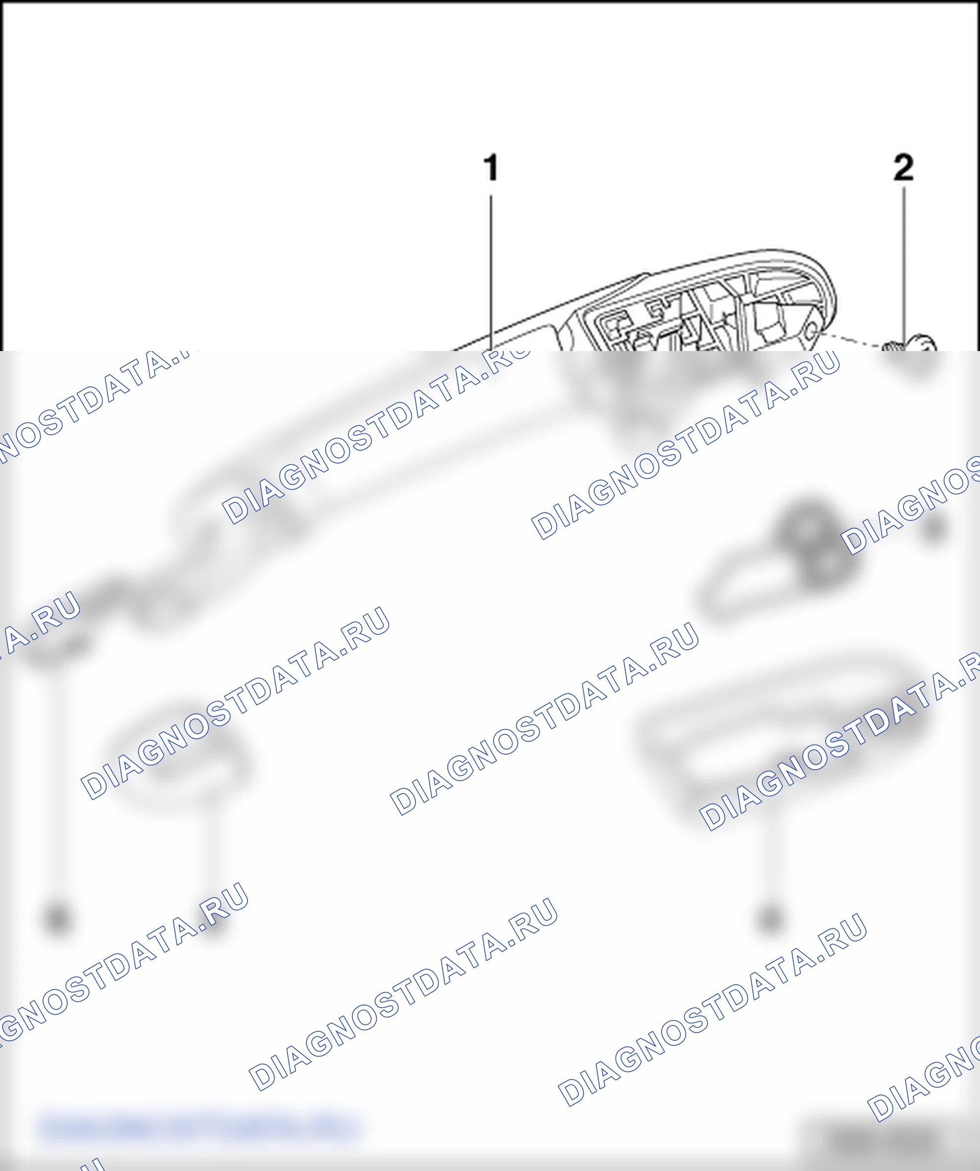 Задняя дверь. SEAT Alhambra I