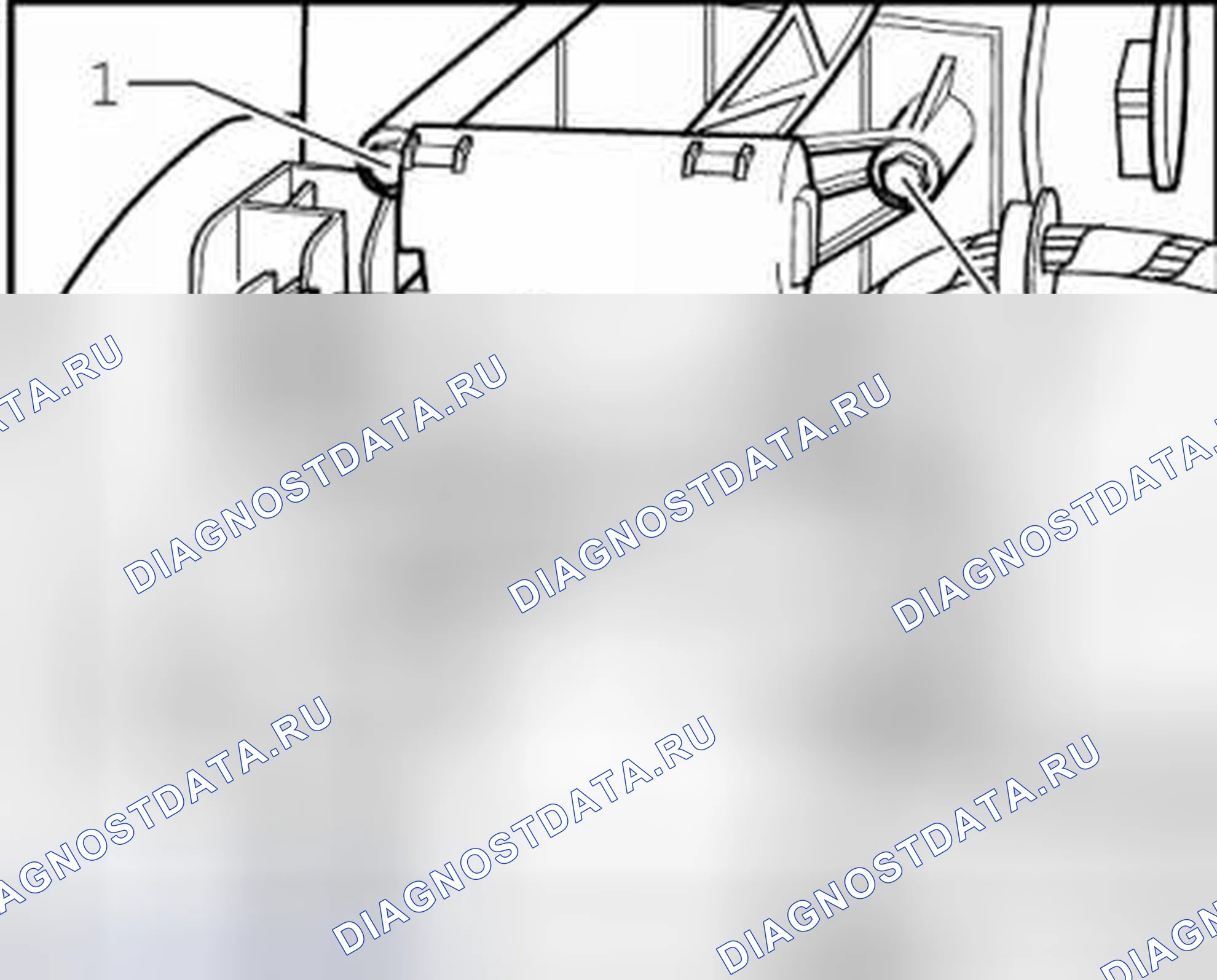 Рис. 27: ДВИГАТЕЛЬ ДВЕРИ ДЕФРОСТЕРА -V107. Volkswagen Jetta V