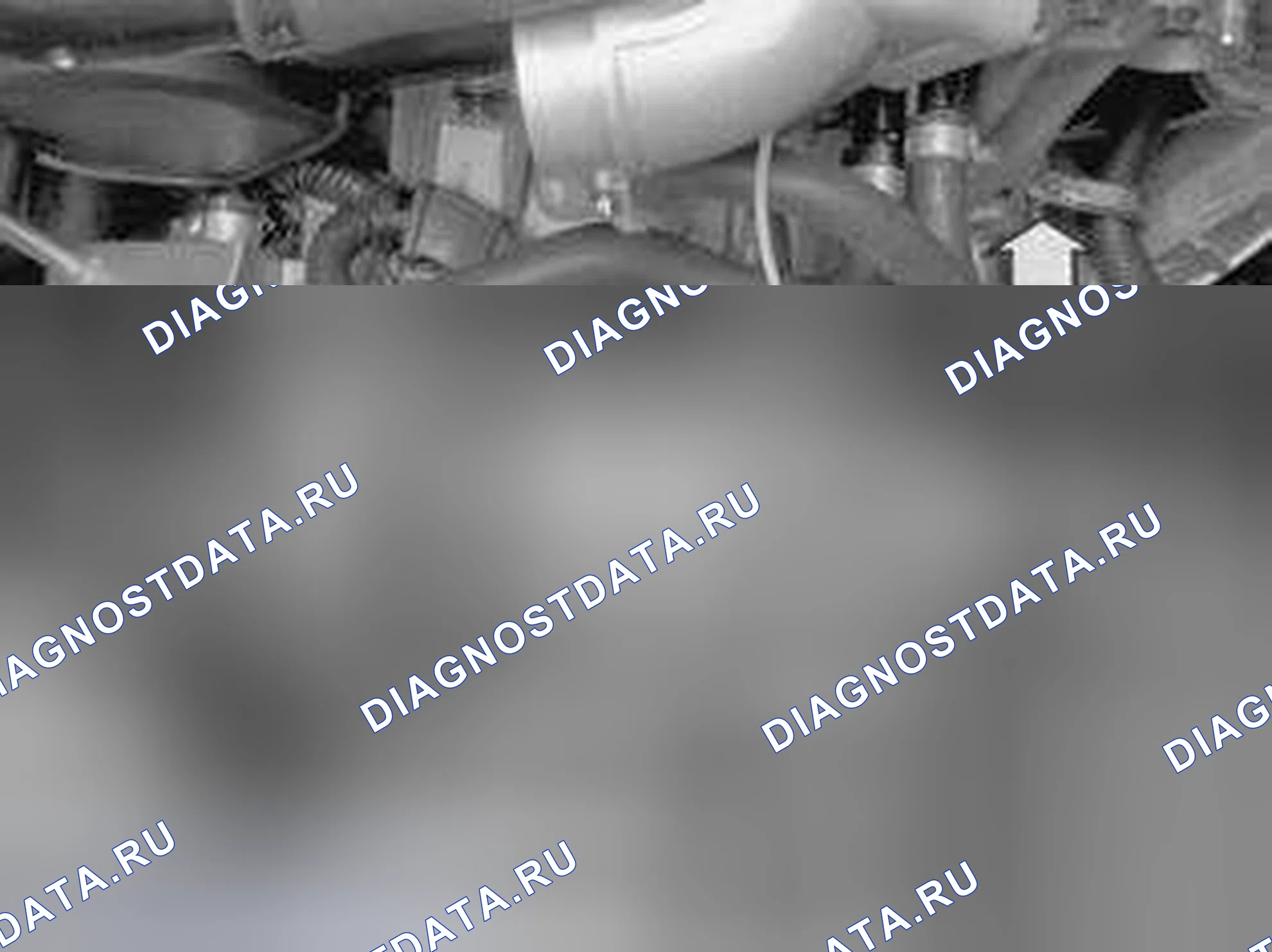 Рис. 2107: Соединитель, кабельный канал. Volvo C70 I