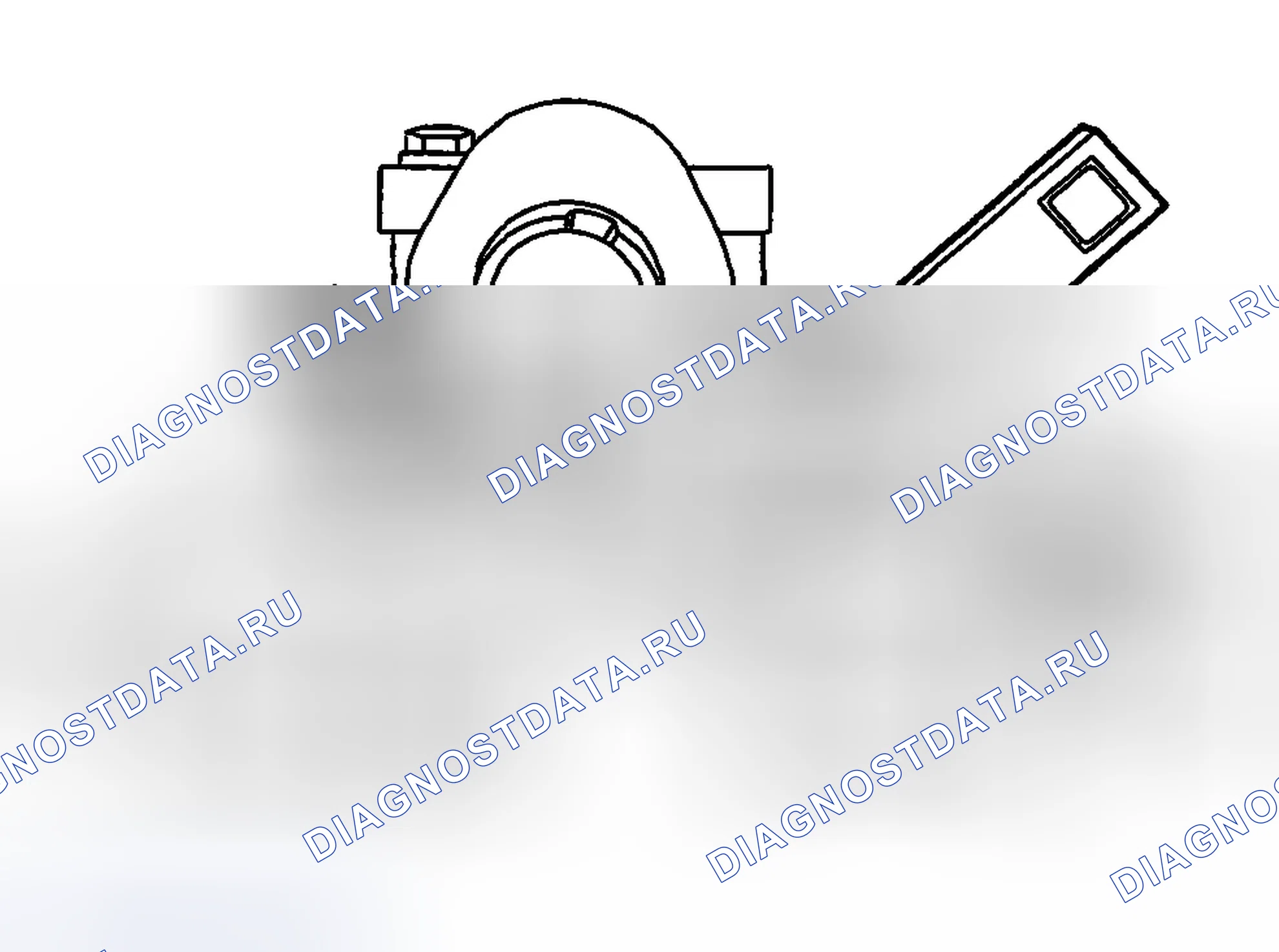 Рис. 148: Пункт 2: Примечание по установке роликового толкателя. Ford Explorer III