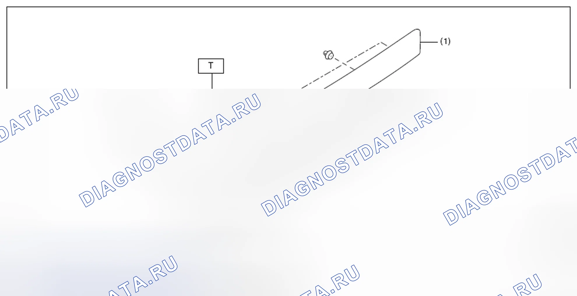 Рис. 27: ГАРНИР КРЫШКИ БАГАЖНИКА. Subaru Outback BR рестайлинг