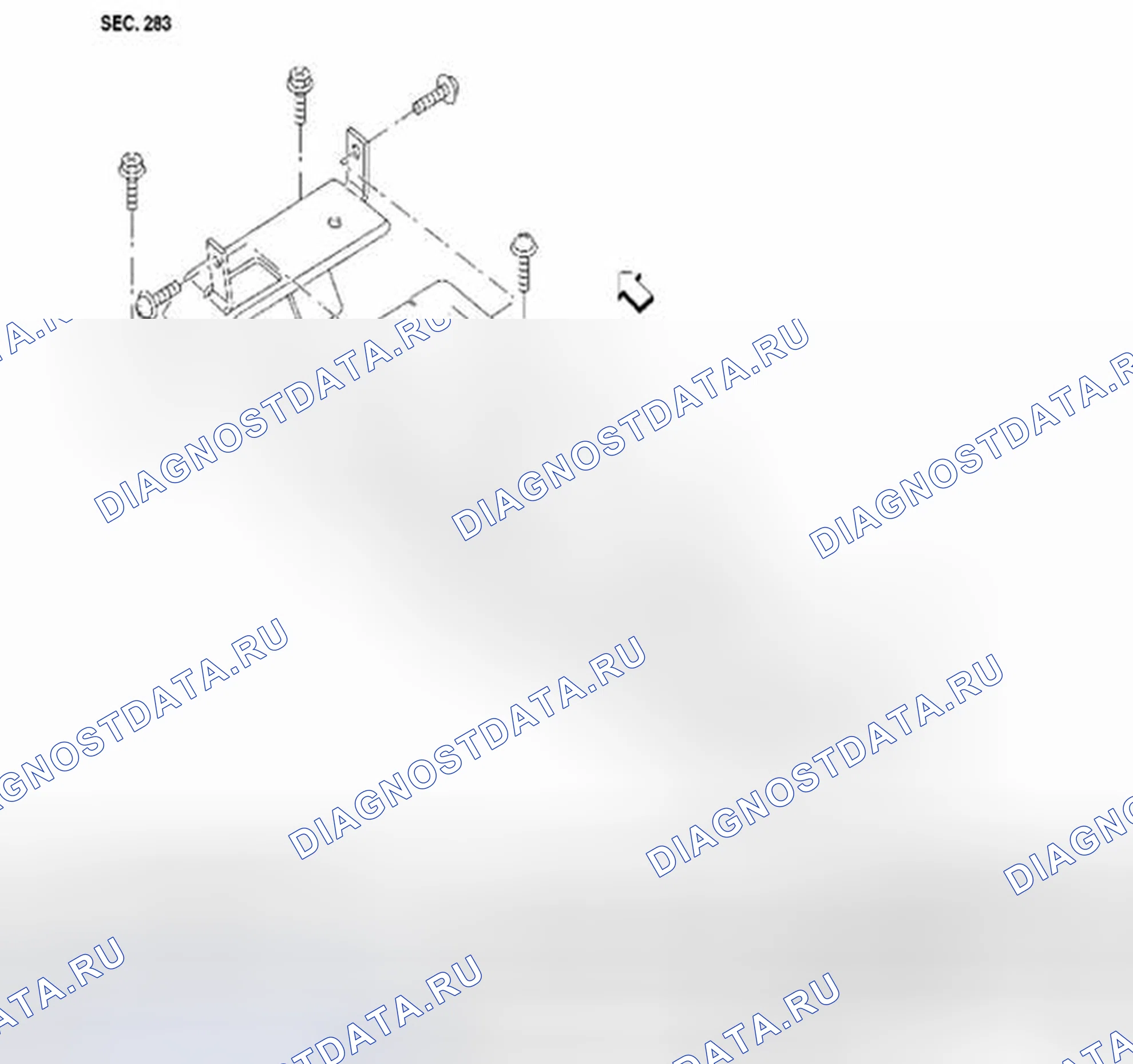 Рис. 105: Телефонная антенна: снятие и установка. Suzuki Equator I