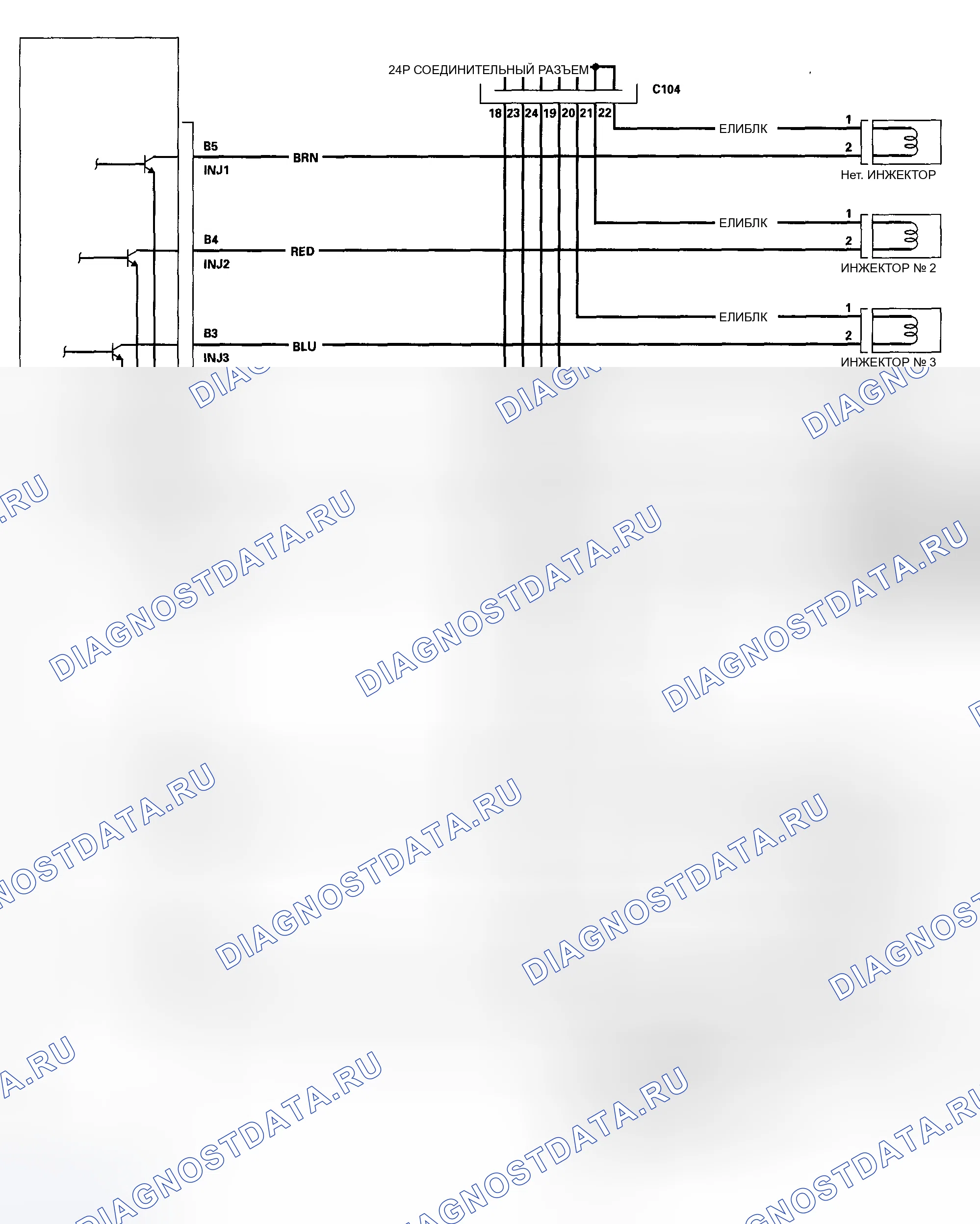 Рис. 91: Модели Diagram-2002-2004 цепей блок управления двигателем/блок управления силовым агрегатом (PCM) (блок управления силовым агрегатом). Acura RSX I