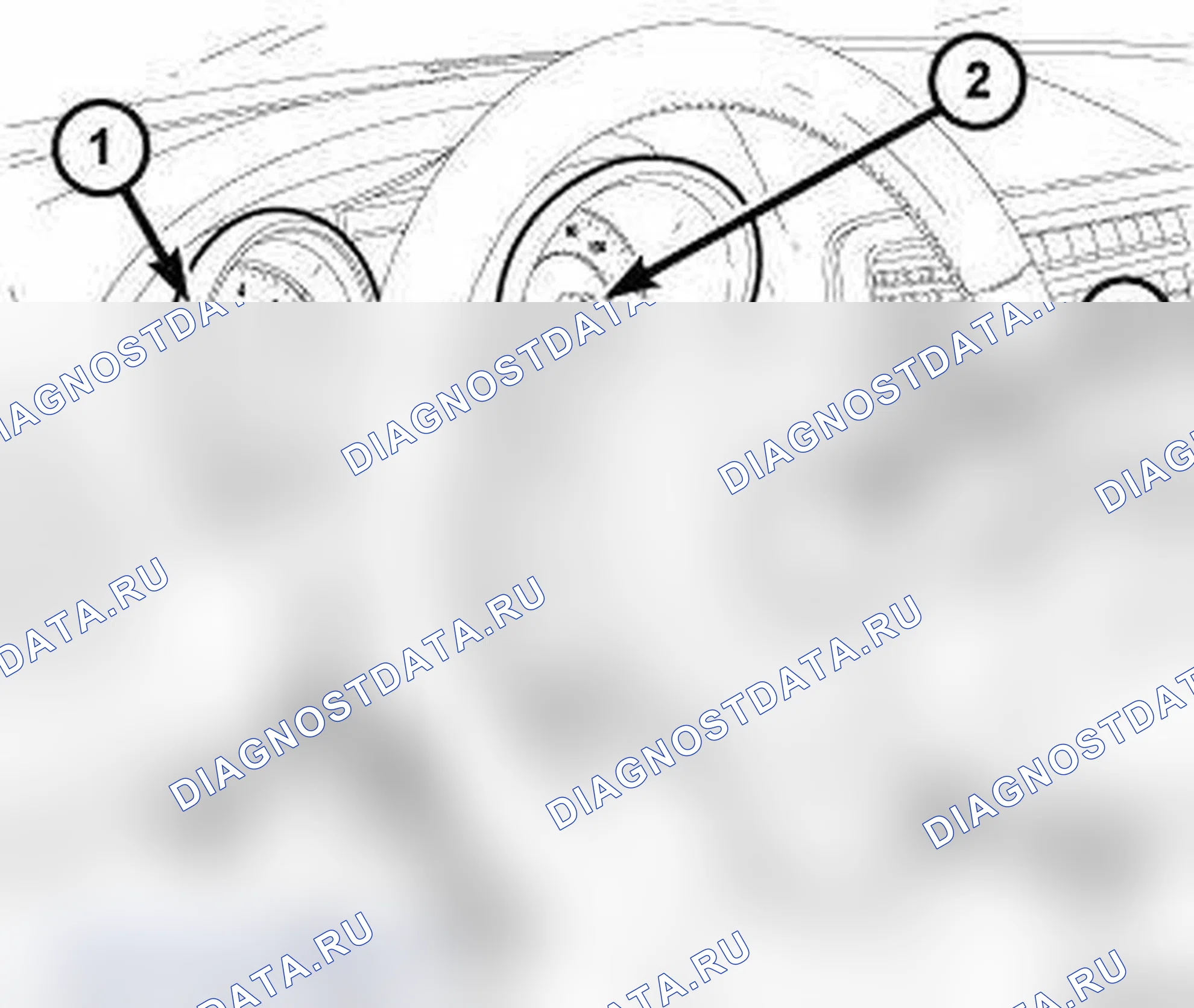 Рис. 313: ОПИСАНИЕ приборов и панели приборов. Jeep Grand Cherokee WK2