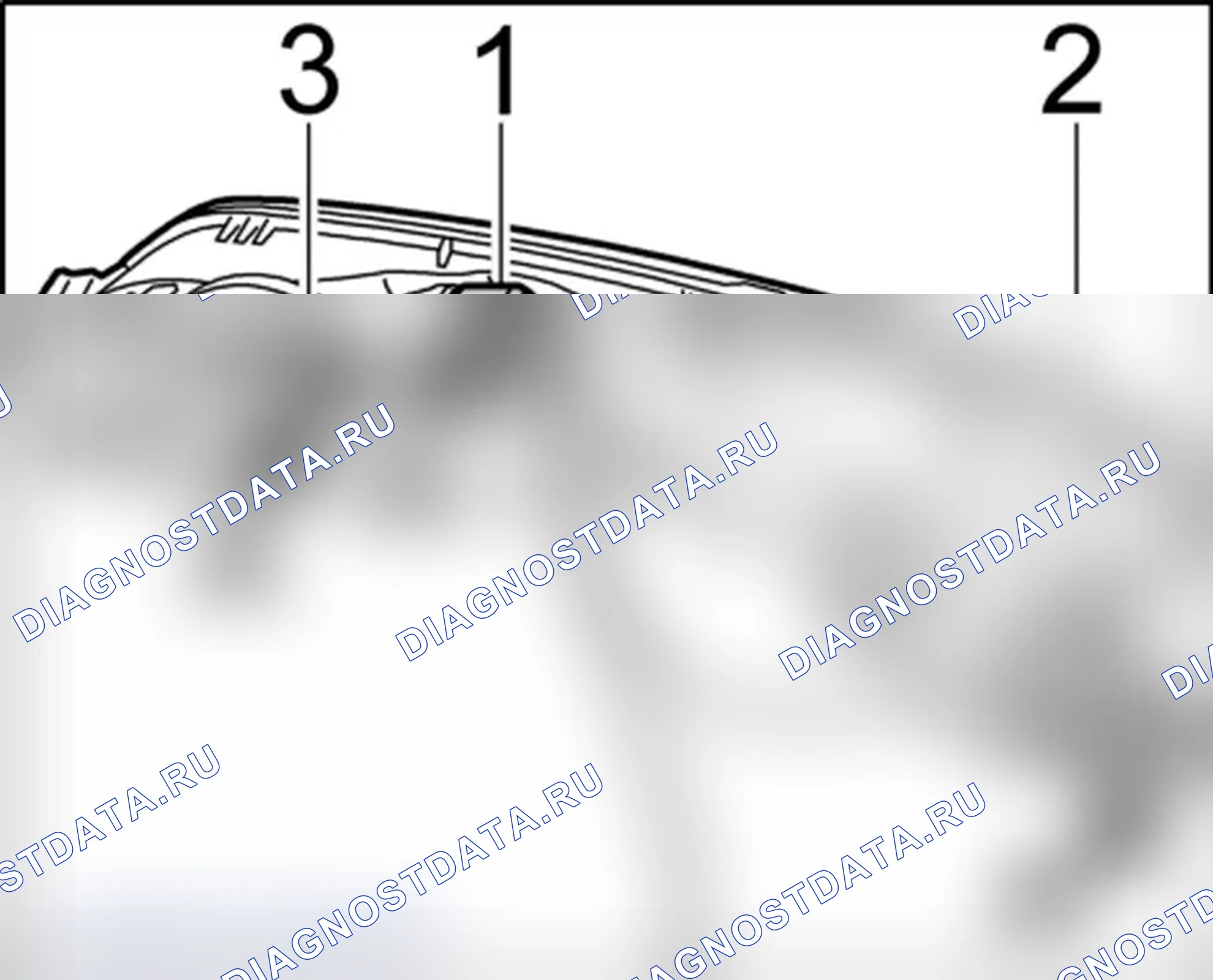 Рис. 70: Снятие переднего жгута проводов. Porsche 911 GT3 997