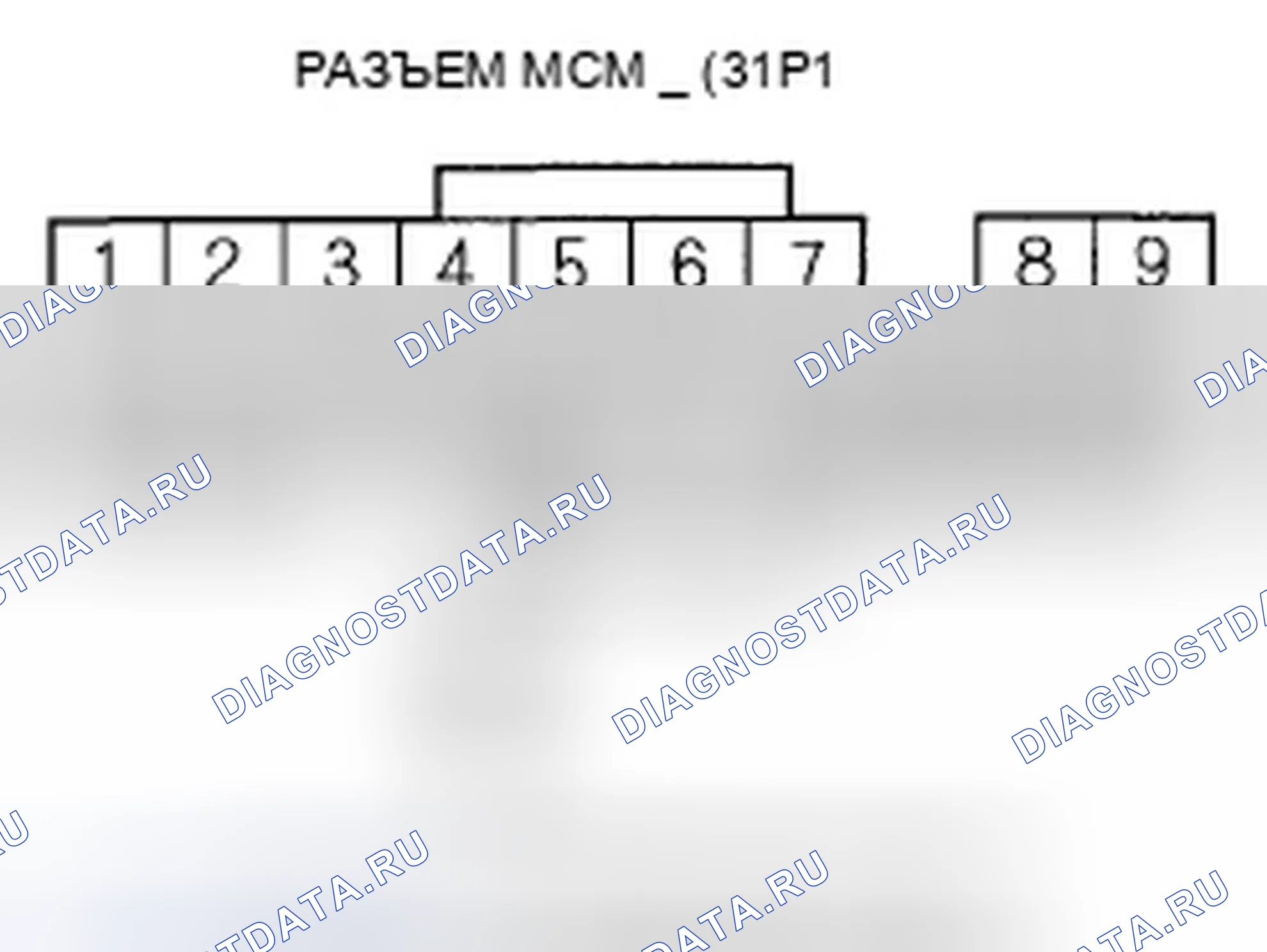 Рис. 399: расшифровка кода ошибки P1634 (47): Неисправность сигнальной цепи модуля инвертора питания двигателя (MPI). Honda Accord VII рестайлинг