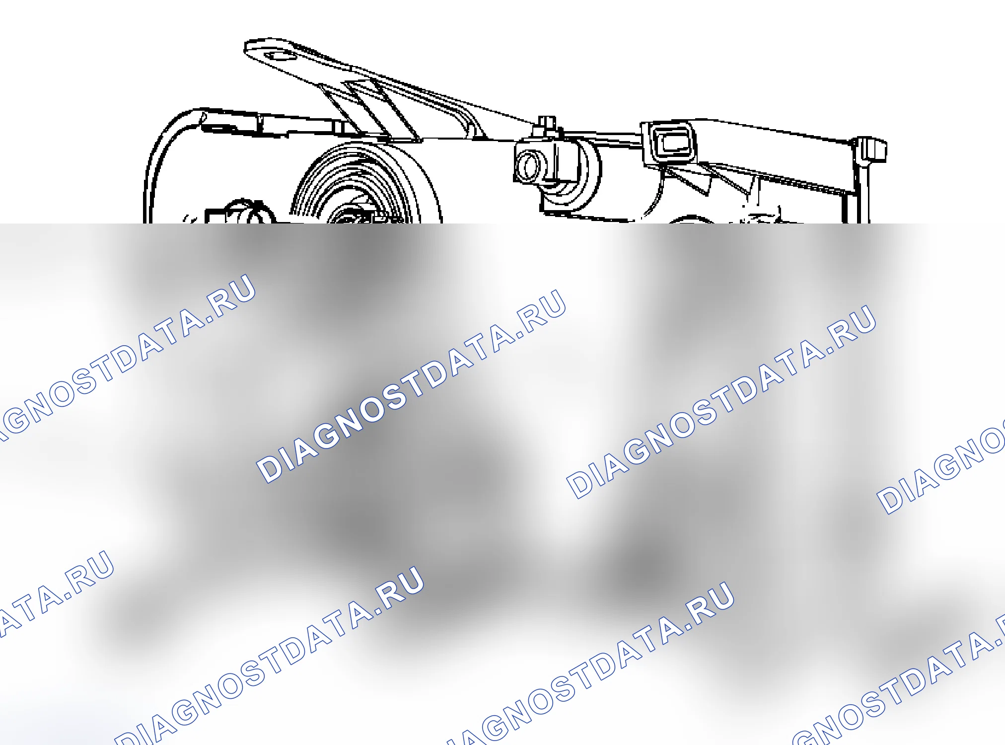 Рис. 42: Замена лампы фары (GMC). Chevrolet Silverado 2500 HD 