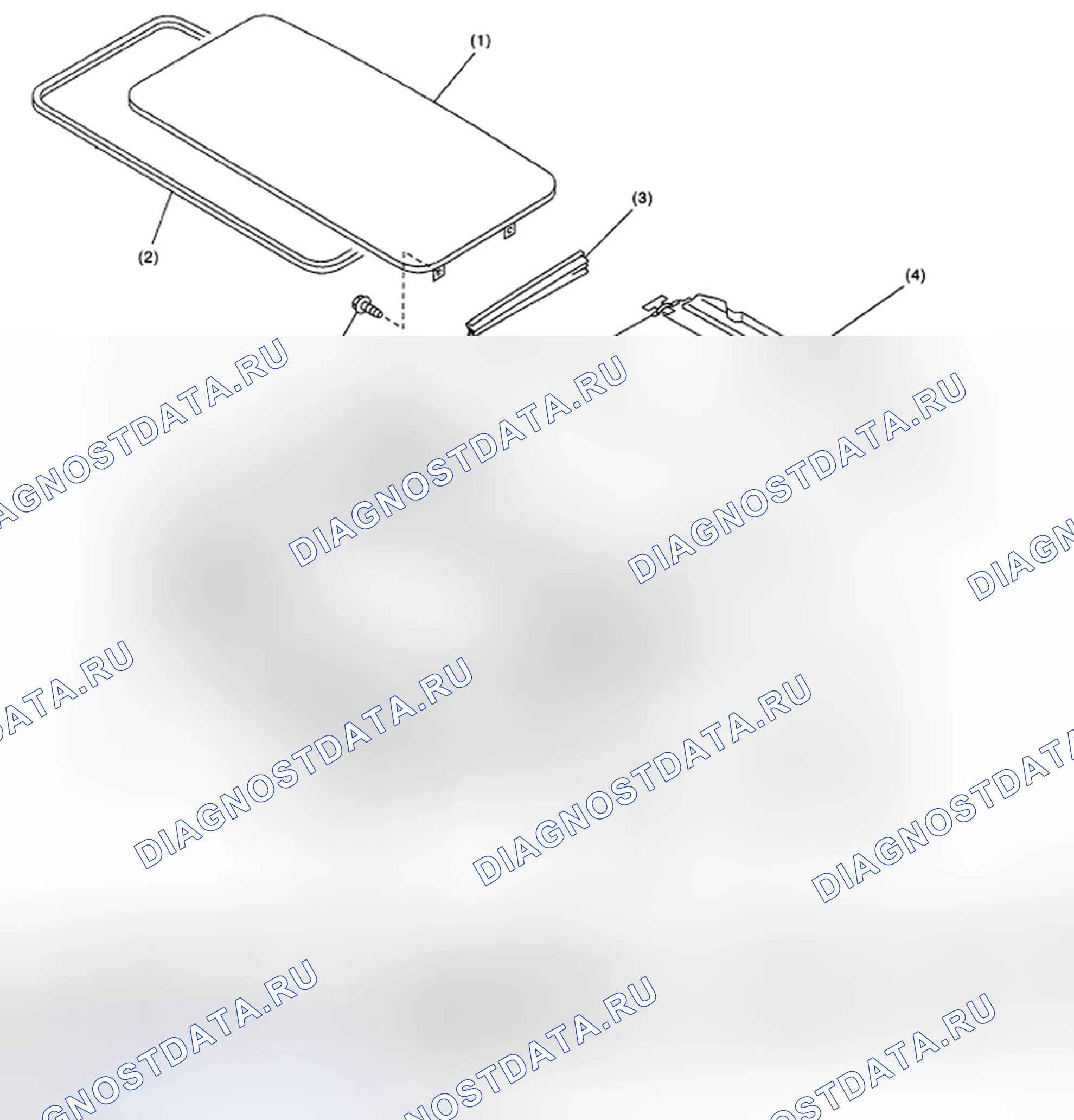 Рис. 2: МОДЕЛЬ СЕДАНА. Subaru Legacy BL/BP рестайлинг