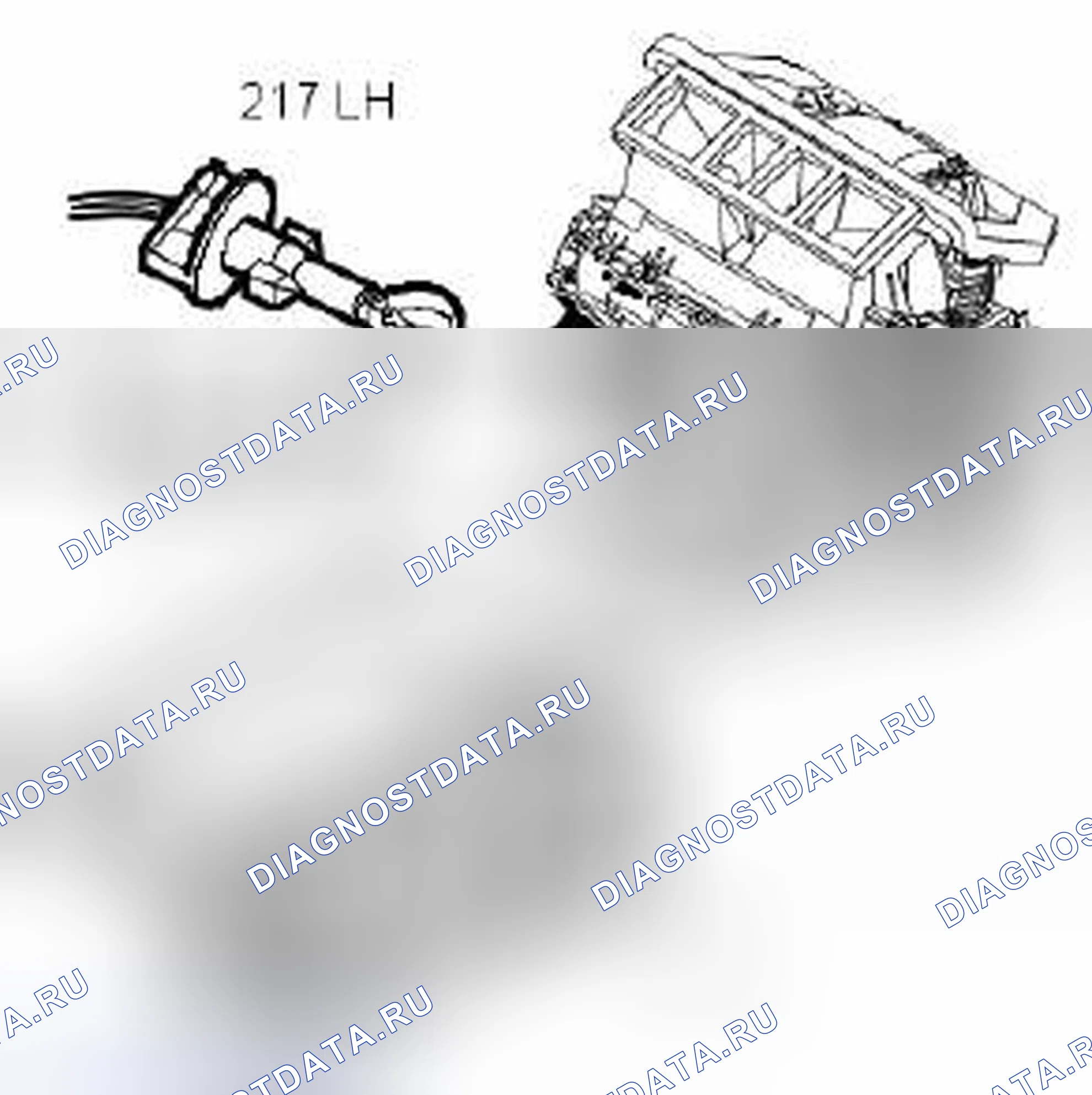 Рис. 368: Датчик температуры смешанного воздуха, лев.. Kia Picanto III