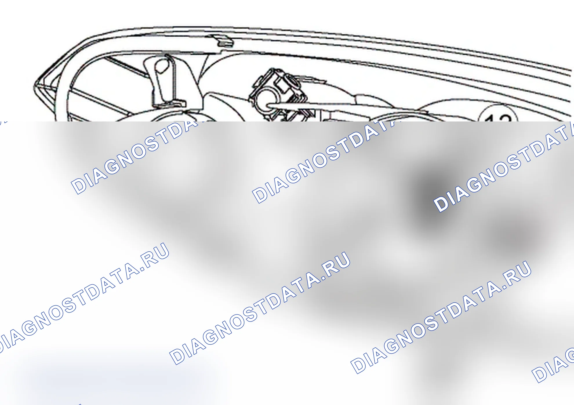 Как снять и установить лампу фары — 4-дверный седан, Samsung. Renault Fluence I