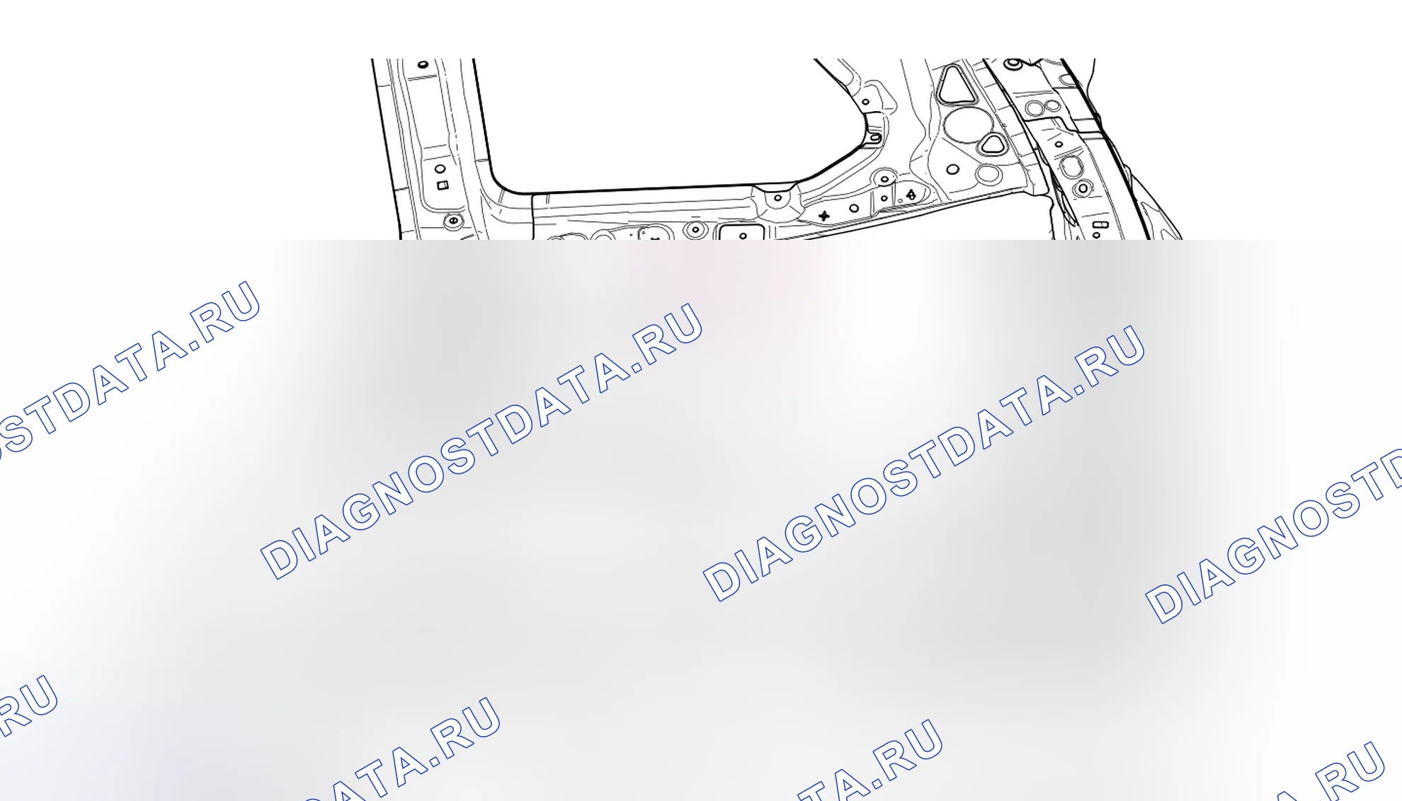 Амортизирующий расширительный клей (1) — Haval H9. Haval H9 I рестайлинг