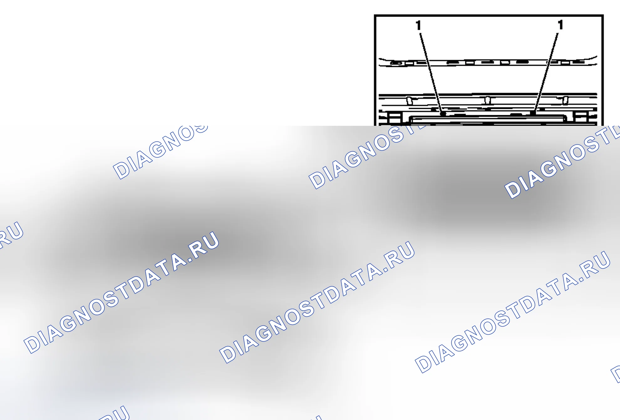 Рис. 36: Замена опорной арматуры радиаторной решетки (Acadia, Enclave). Chevrolet Traverse I