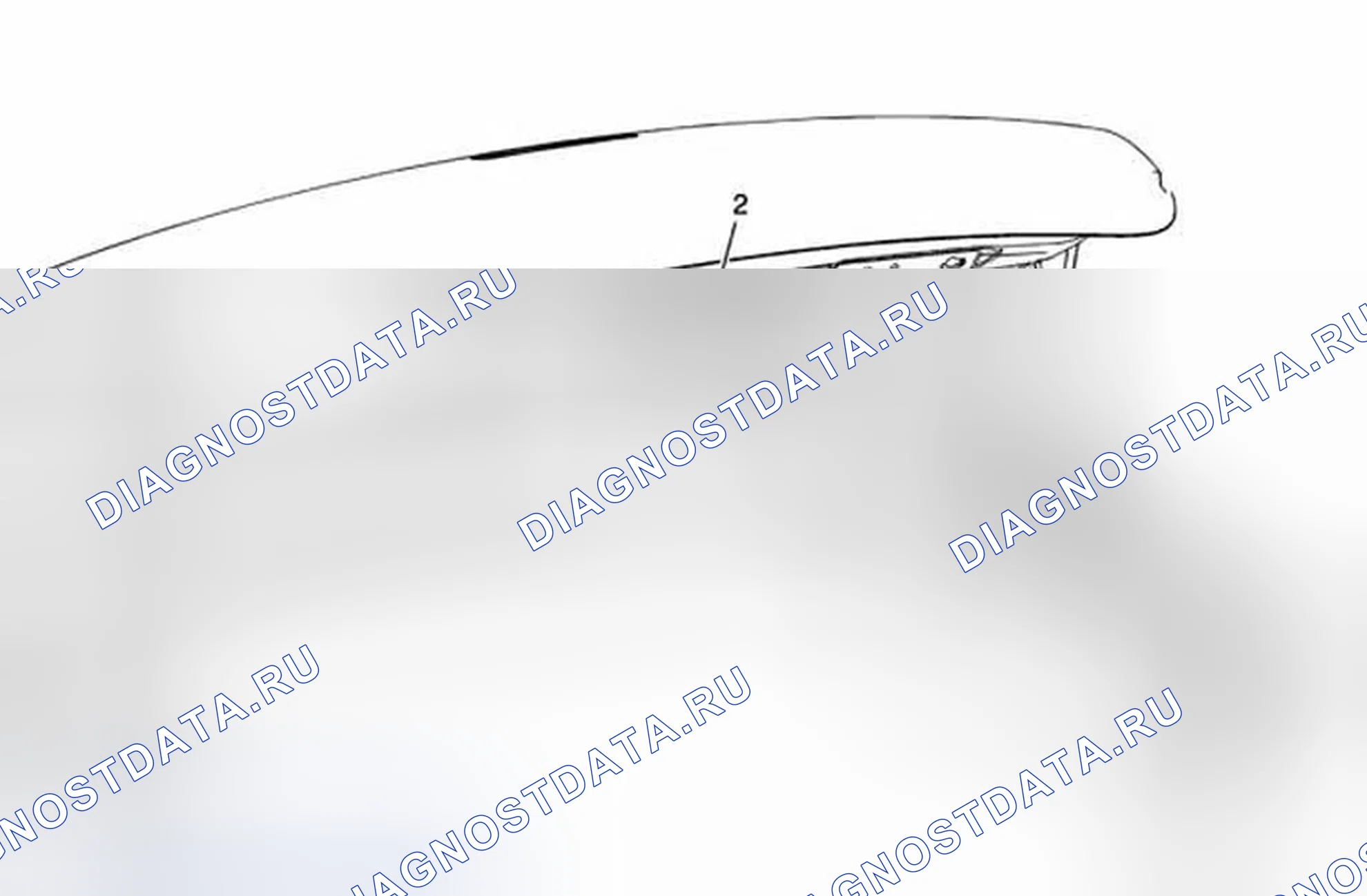 Рис. 15: Замена защелки крышки заднего отсека. Chevrolet Impala IX