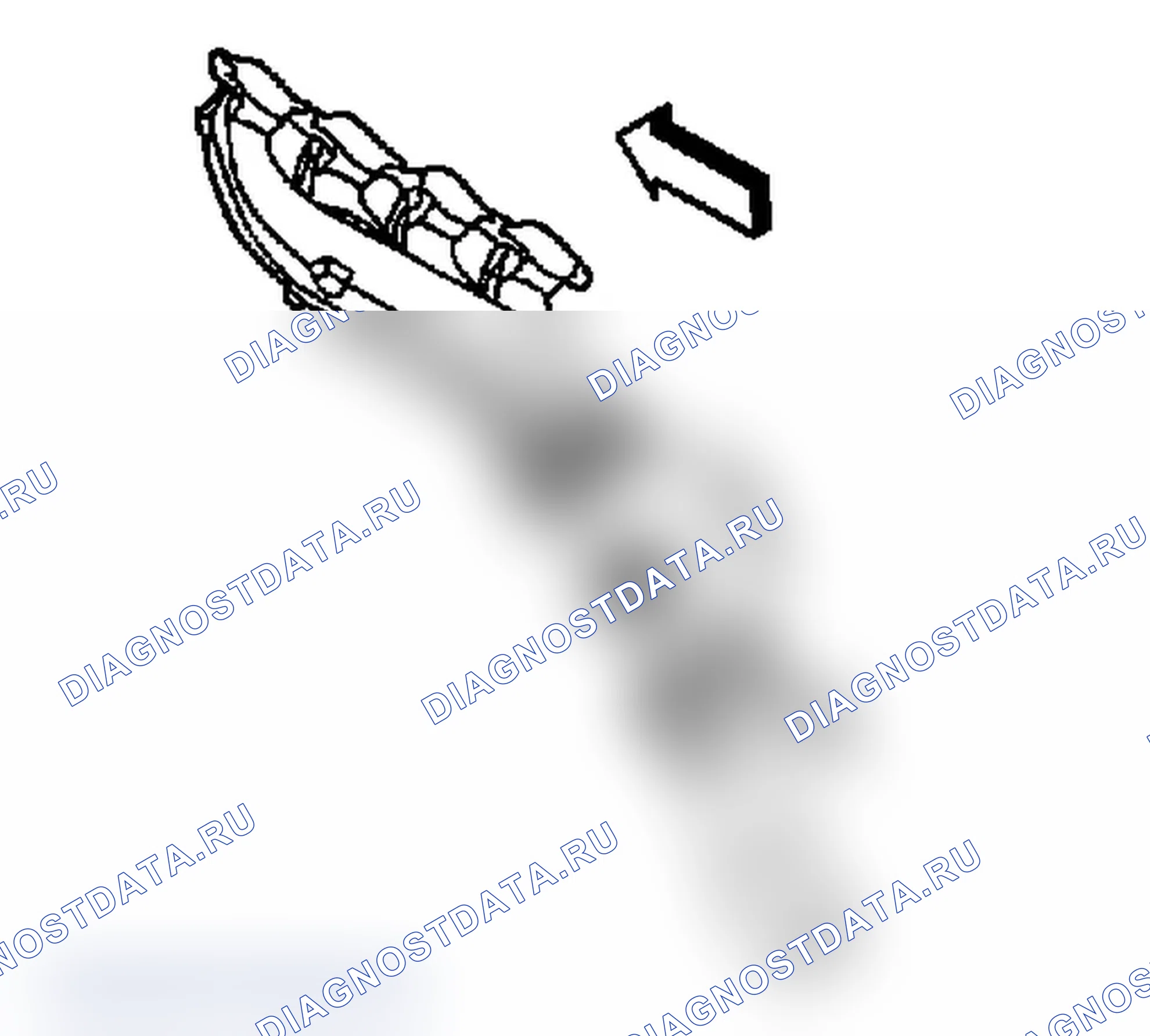 Рис. 9: Порядок демонтажа. Chevrolet Silverado 1500 