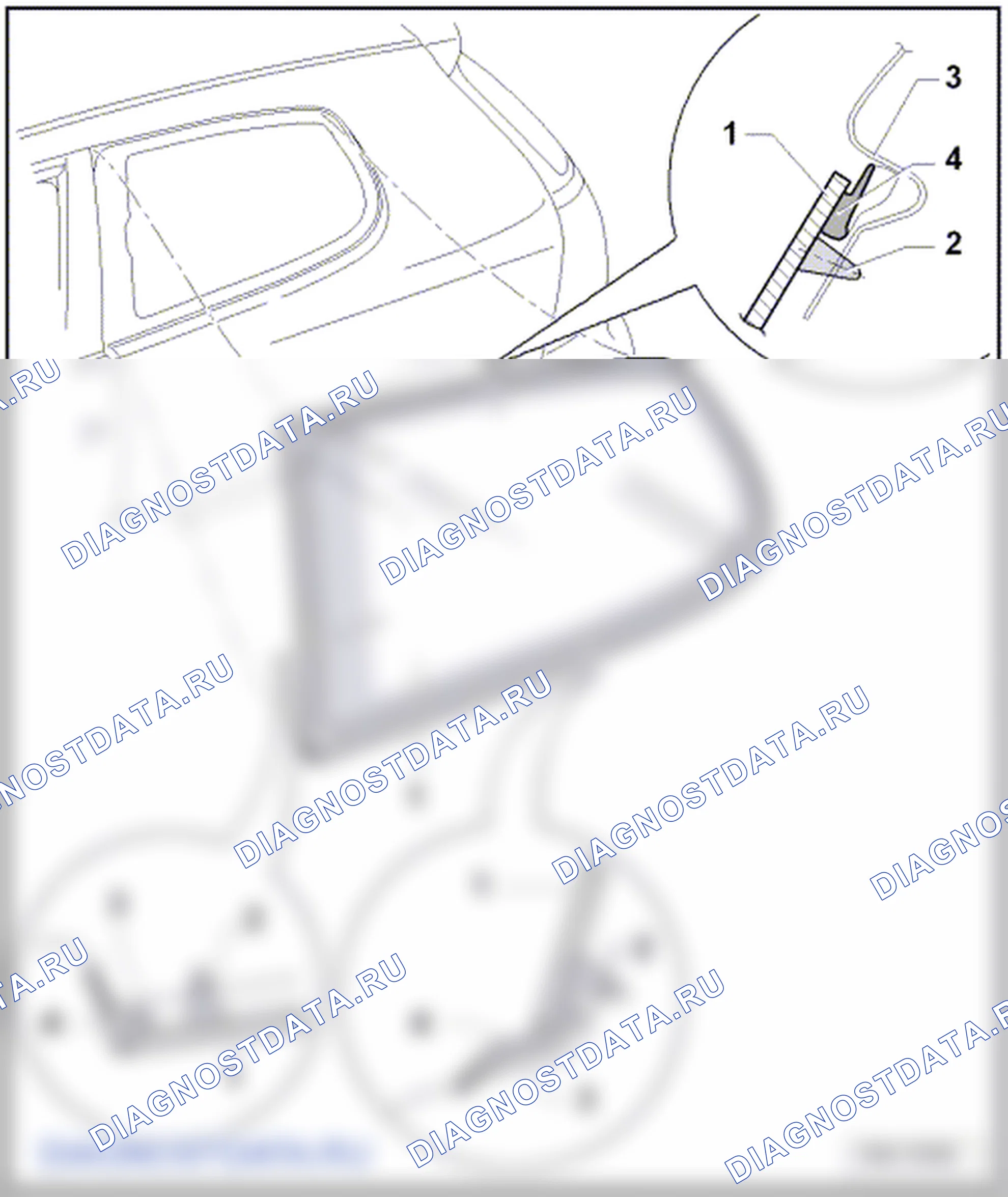 Вклеенные стёкла. Volkswagen Golf Mk5
