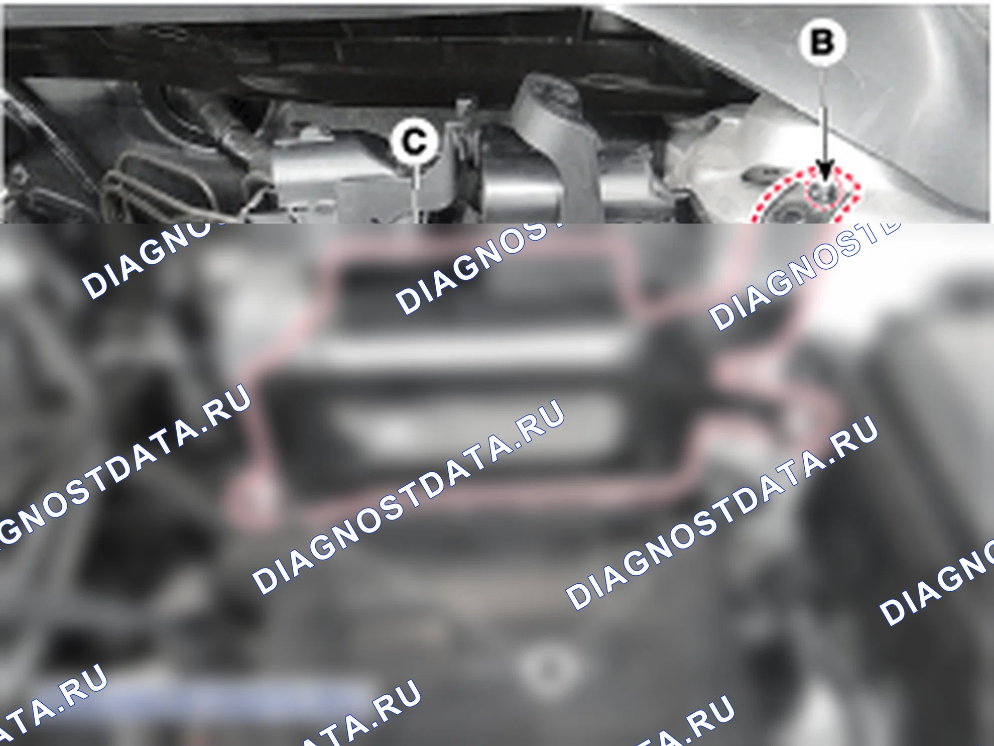 Снятие модуля управления трансмиссия (блок управления трансмиссией (TCM)). Hyundai i20 GB