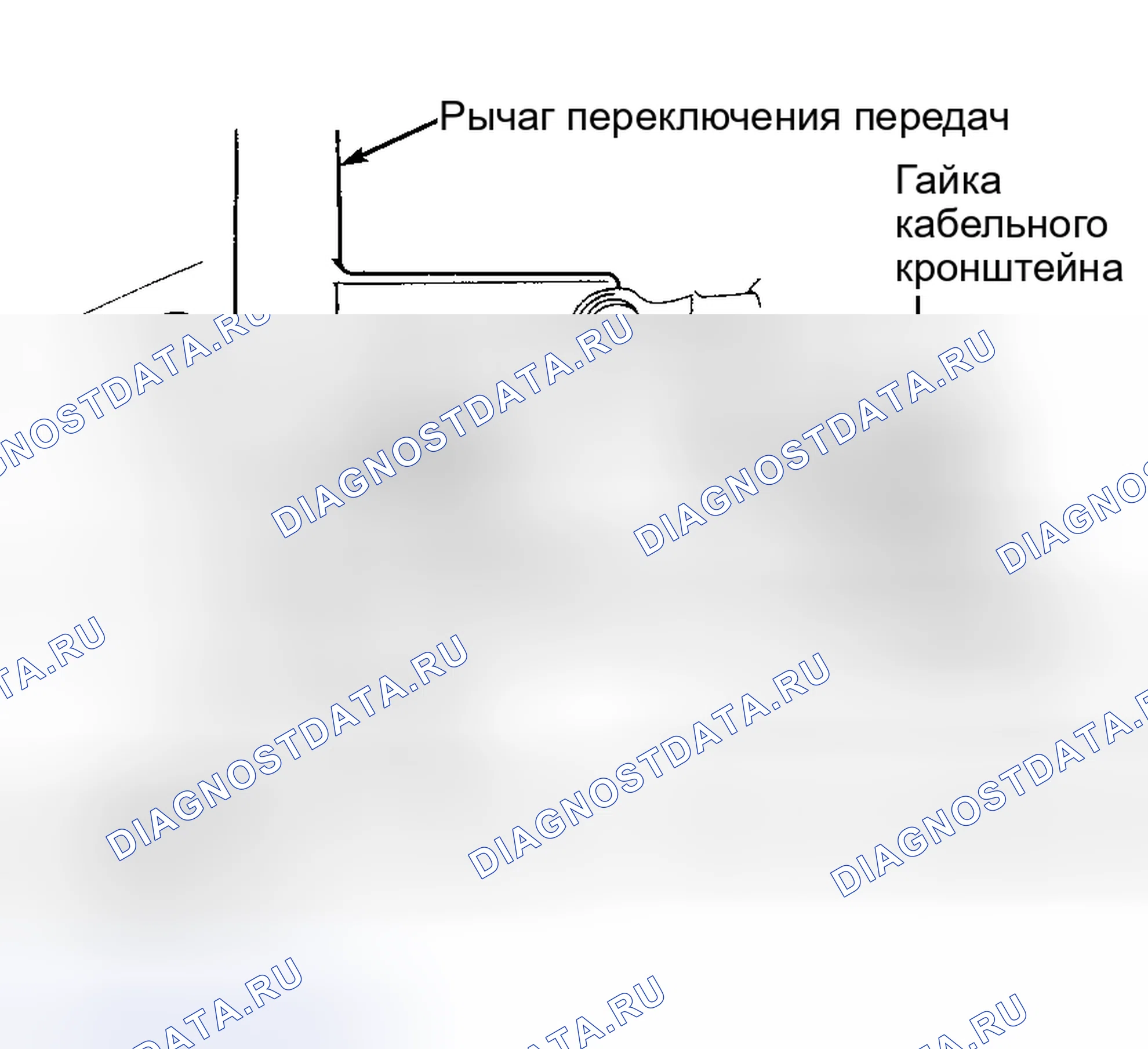 Рис. 54: Кабель блокировки (Grand Vitara и Vitara). Suzuki Grand Vitara I