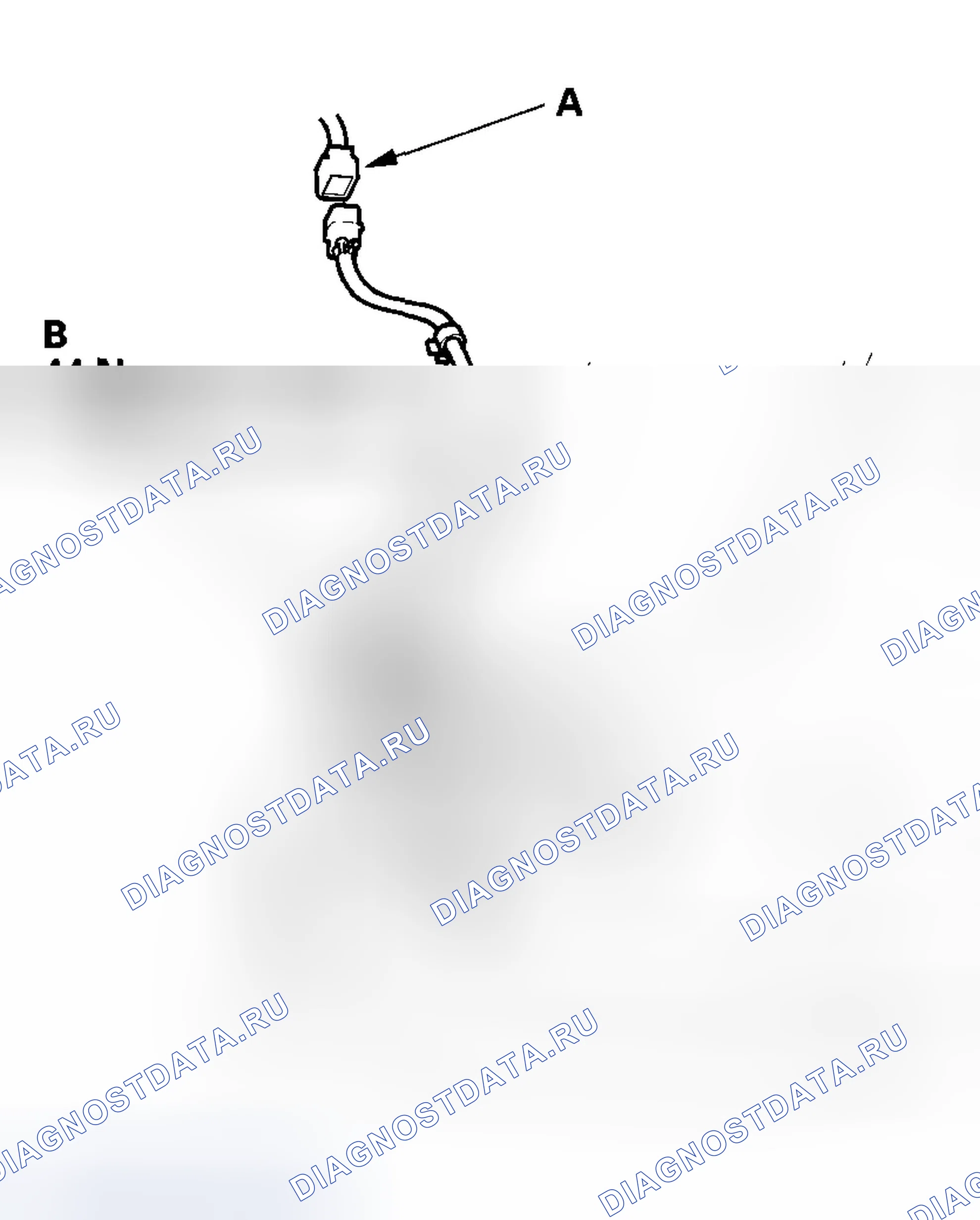 Рис. 163: Передний банк (Банк 2). Honda Odyssey I