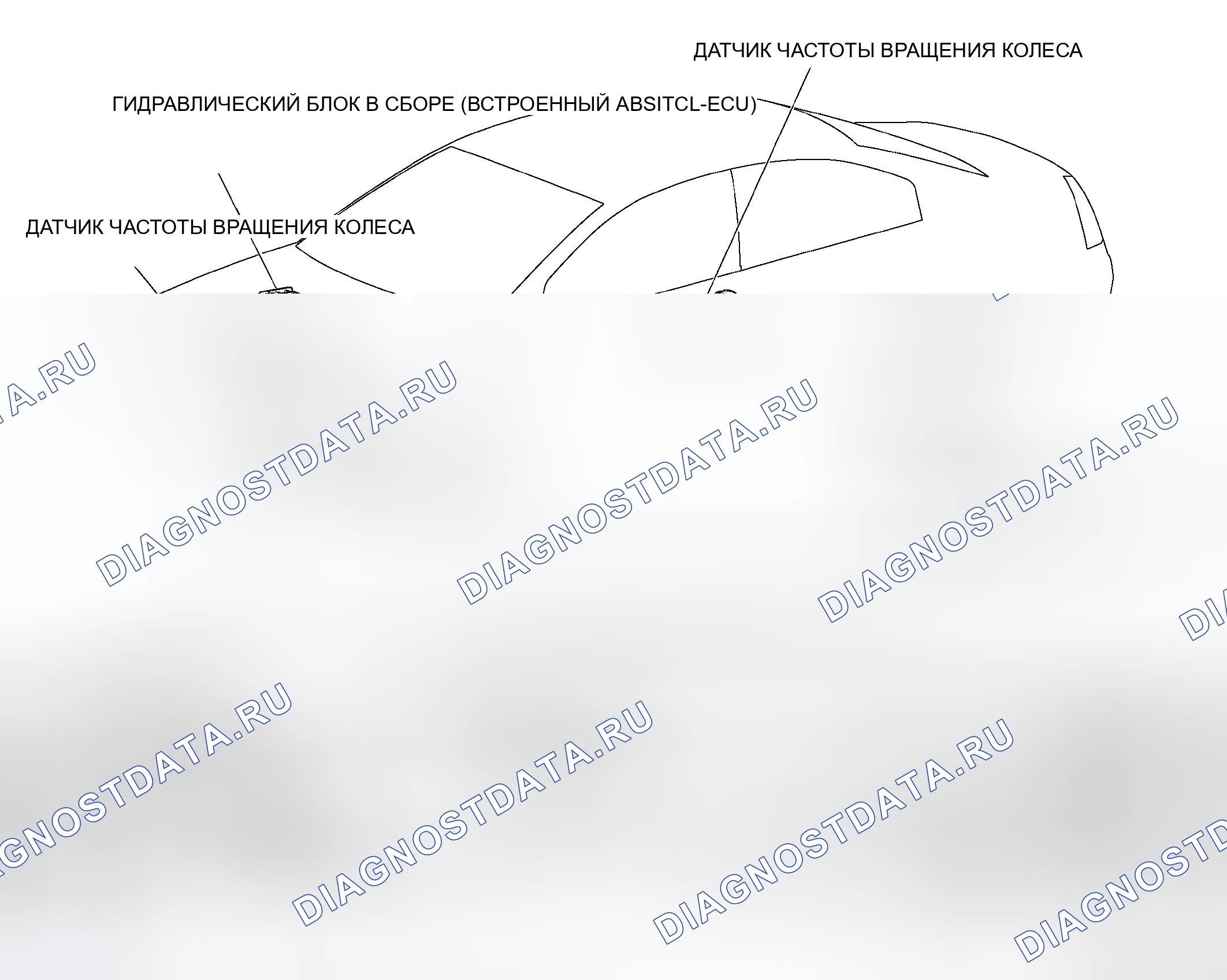 Рис. 1: СТРОИТЕЛЬНАЯ СХЕМА. Mitsubishi Galant IX рестайлинг