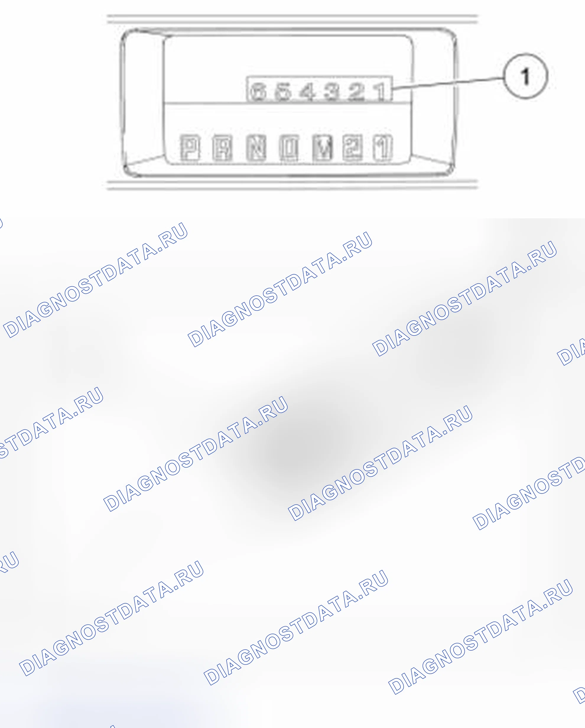 Рис. 18: Выбор переключения передач (SST). Ford Pickup F250 Super Duty II