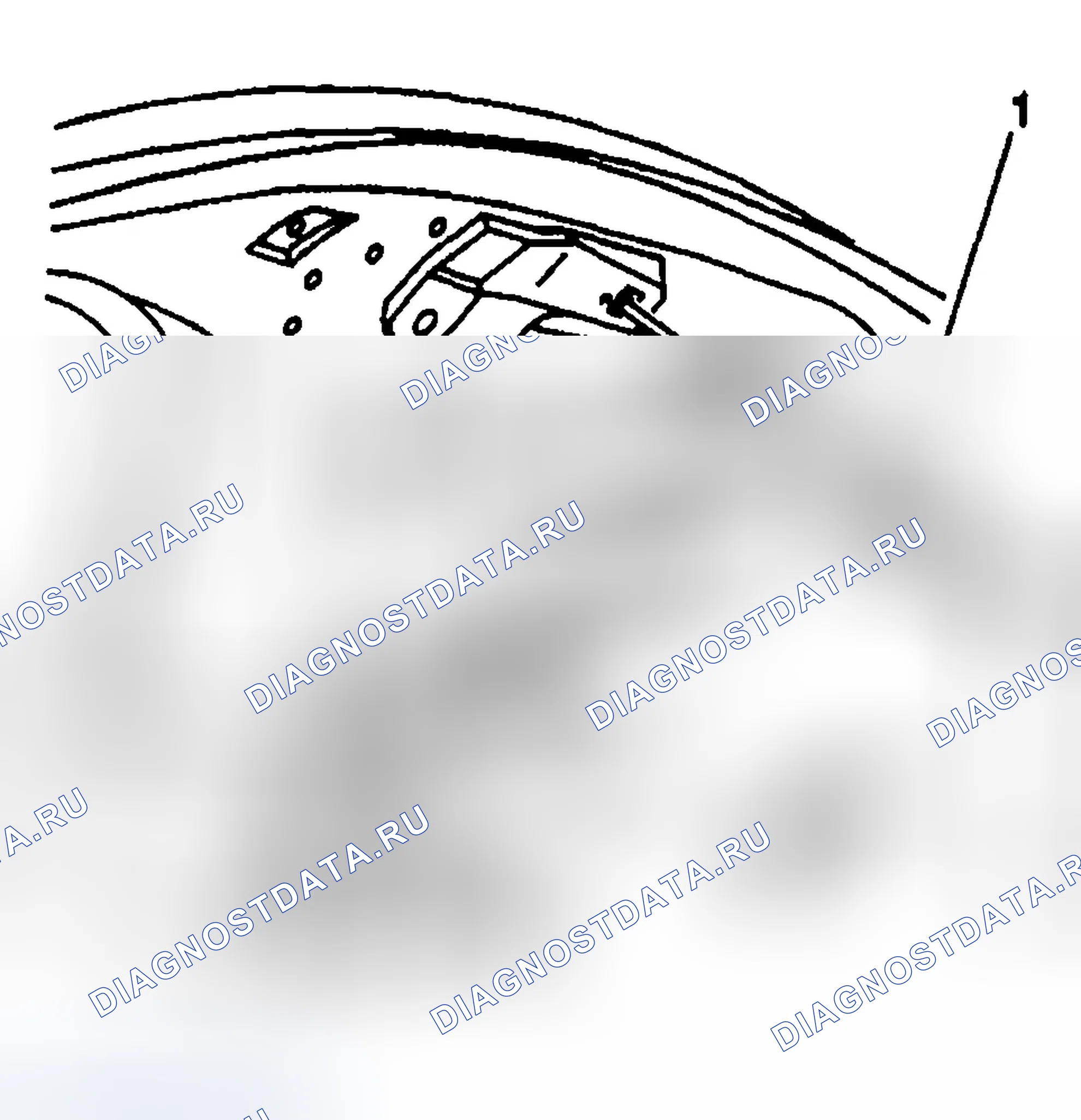 Рис. 121: Порядок демонтажа. Buick Park Avenue II рестайлинг