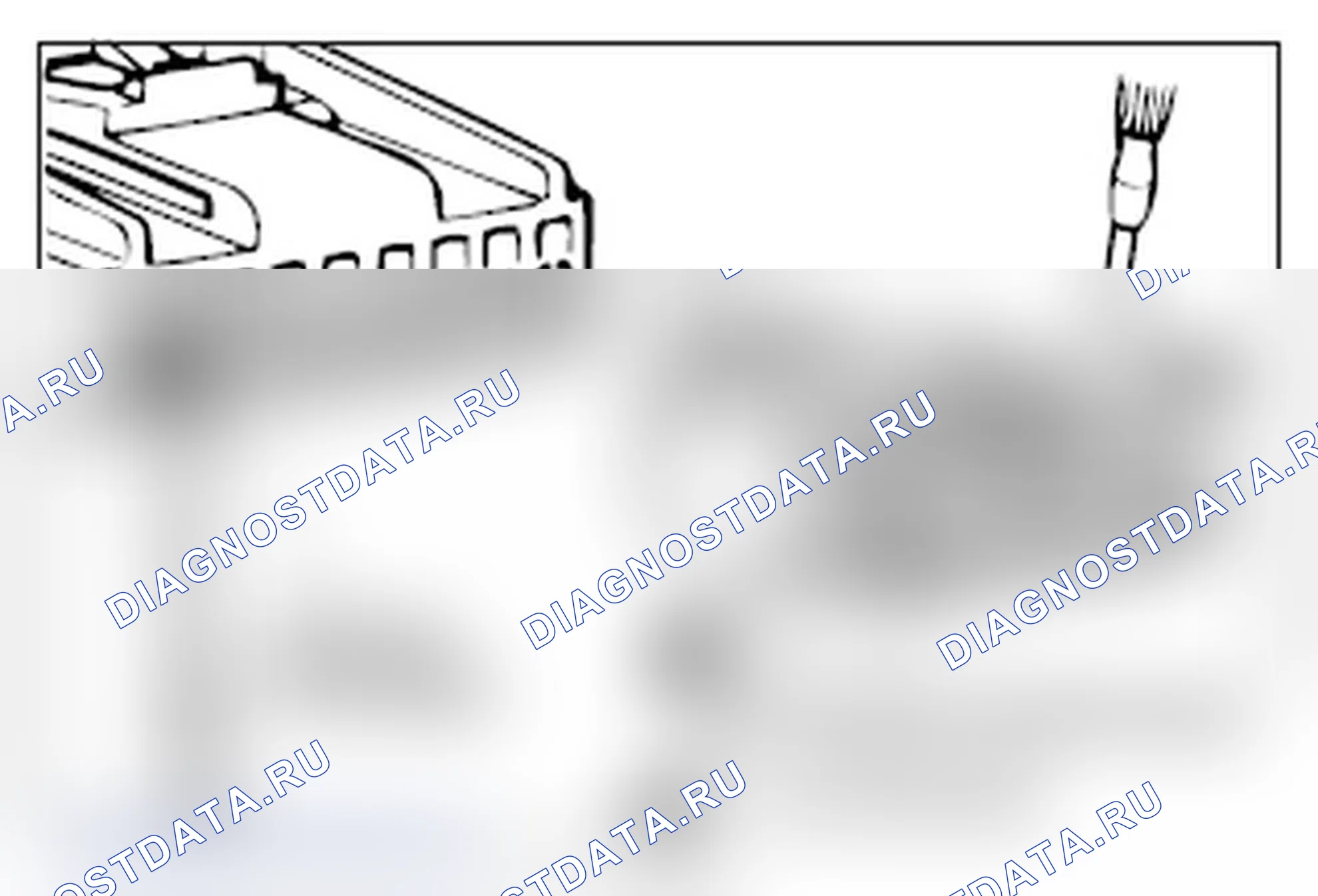 Рис. 4: РАЗЪЕМ КОМПЬЮТЕРА. Mitsubishi Lancer Ralliart X рестайлинг