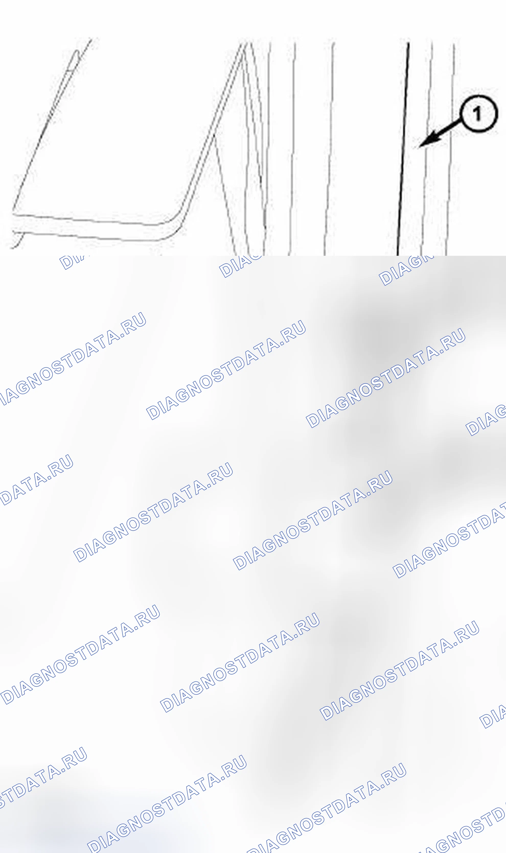 Рис. 318: УСТАНОВКА. Chrysler Town & Country V рестайлинг