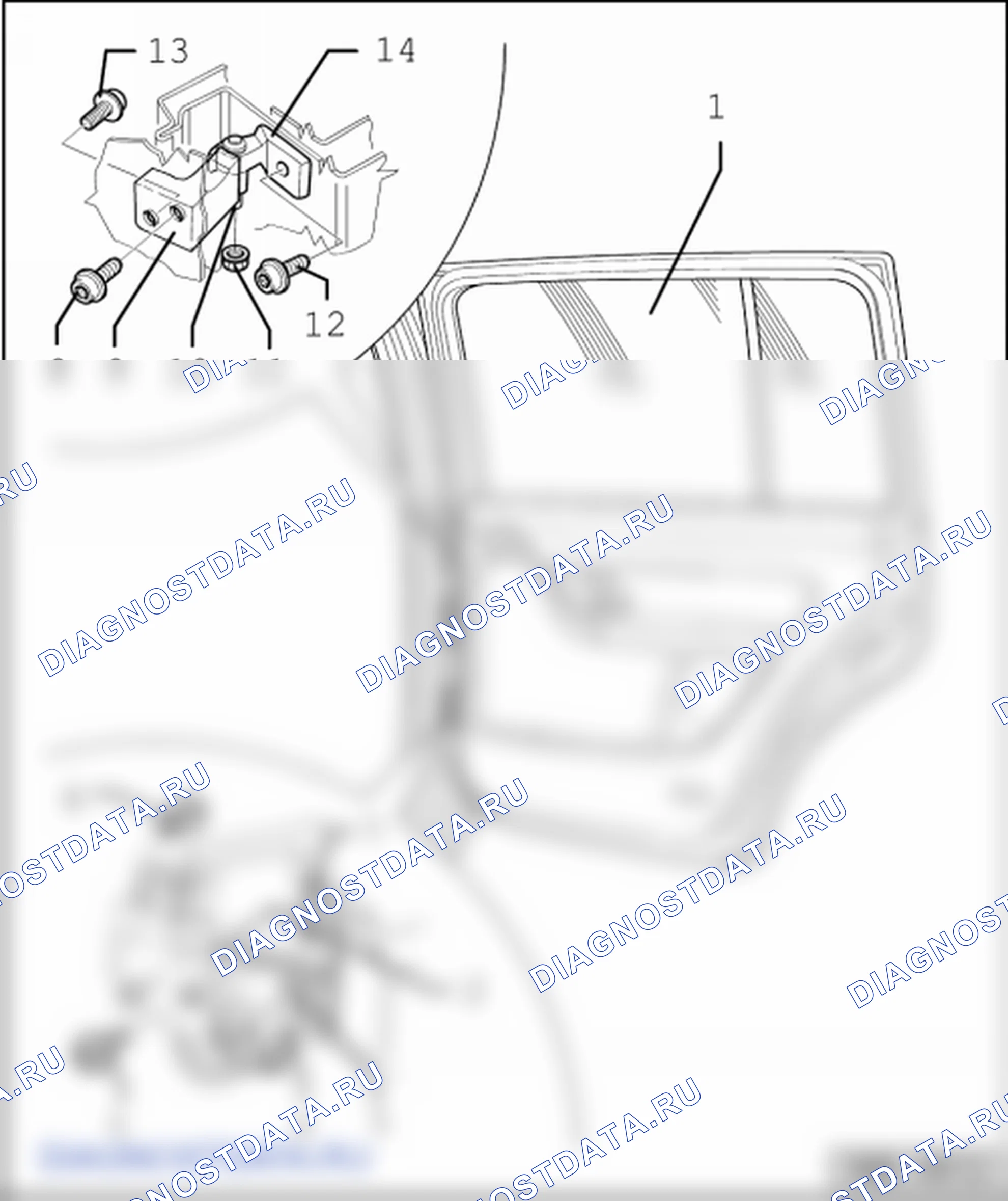 Задняя дверь. Volkswagen Touran I