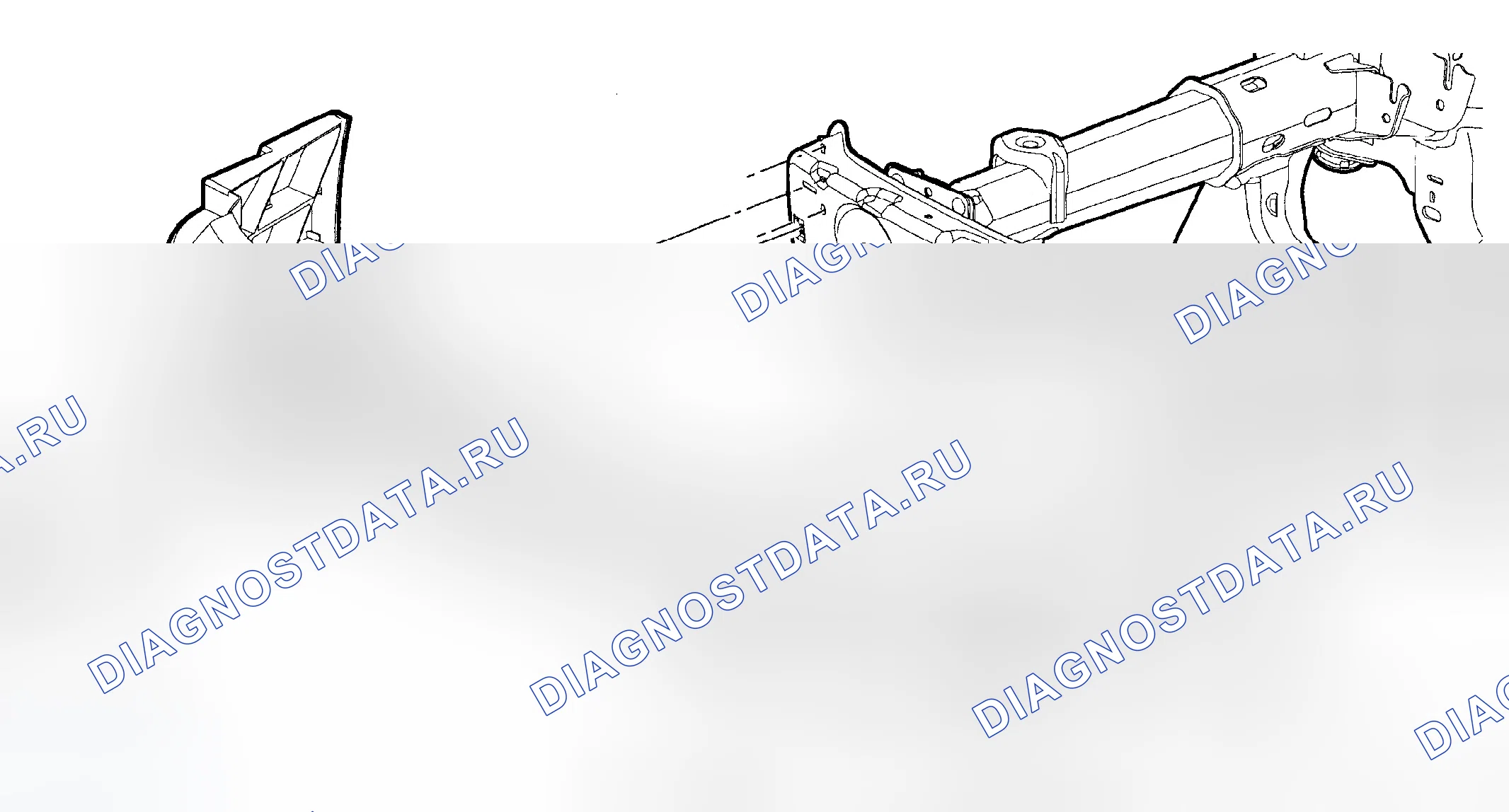 Рис. 1: ДЕМОНТАЖ. Dodge Dakota III