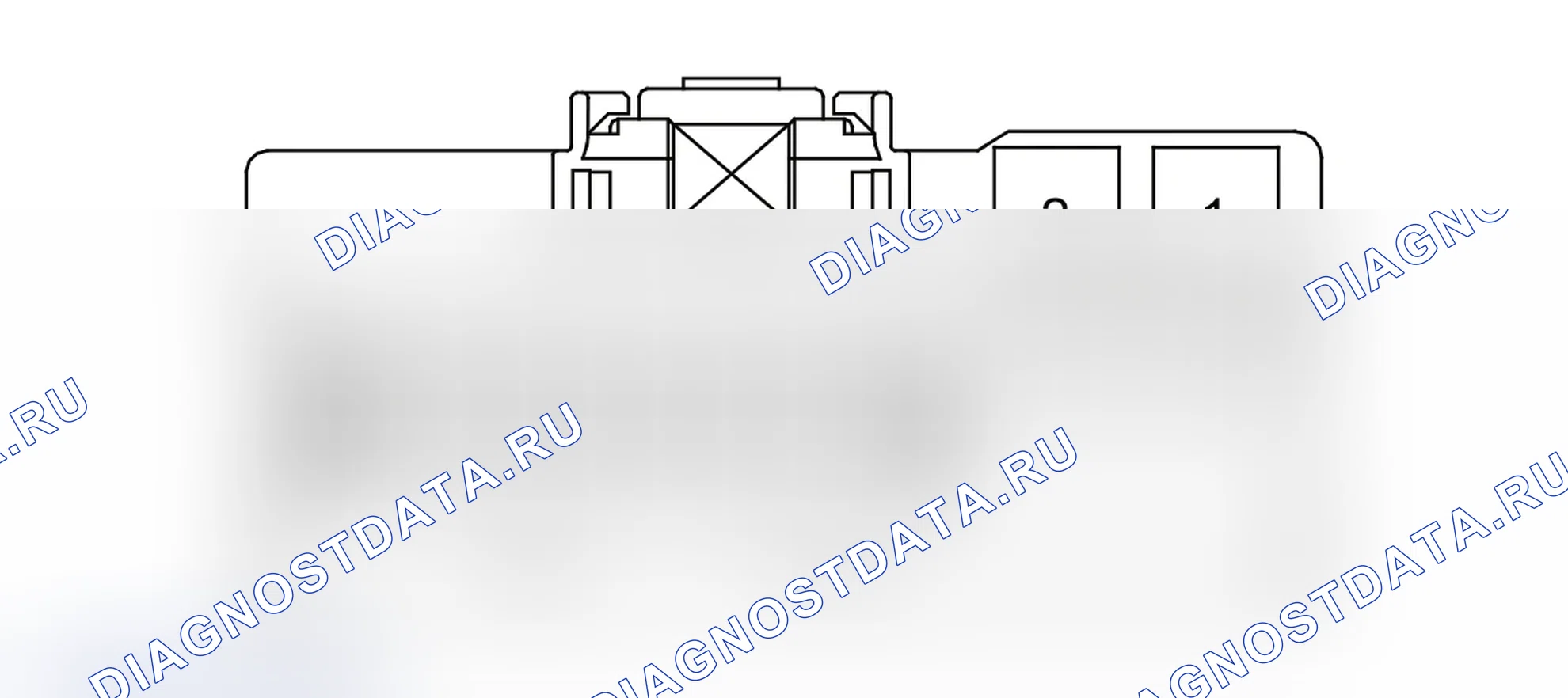 Распиновка разъёма E25-X01(A) — внешний вид и назначение контактов. Haval Cool Dog I