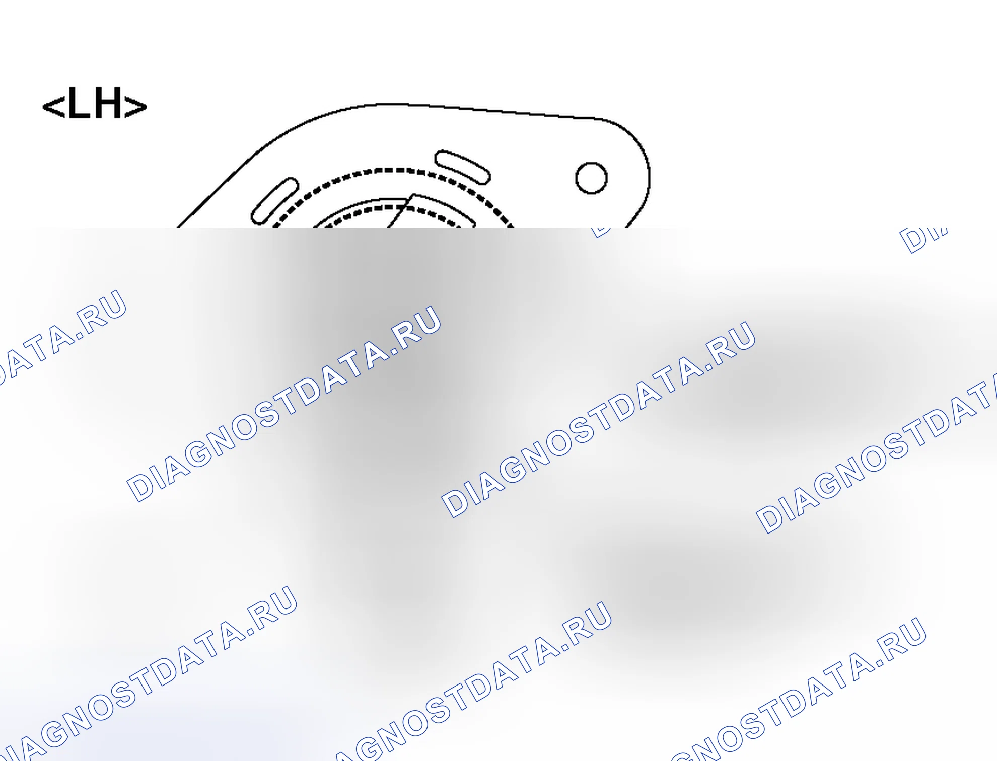 Рис. 19: > > B < < МОНТАЖ ИЗОЛЯТОРА АМОРТИЗАТОРА. Mitsubishi Galant IX рестайлинг
