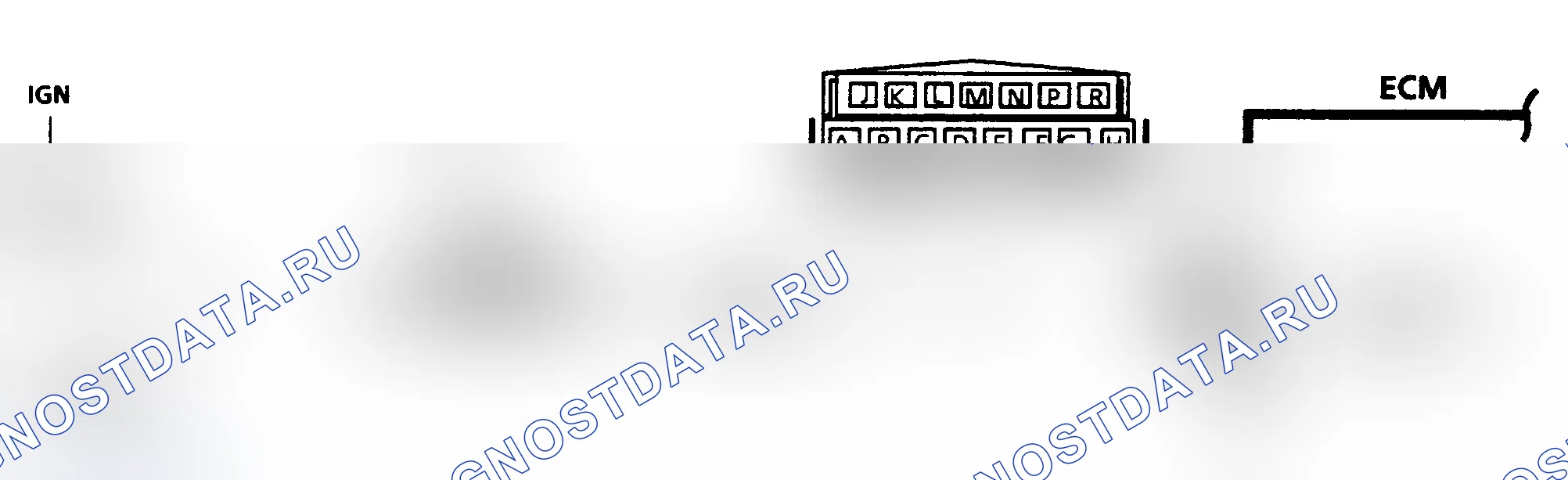 Рис. 504: Диаграмма C8B Схема: свет сдвига МКПП (тело A/J/N/P). Pontiac Grand AM III