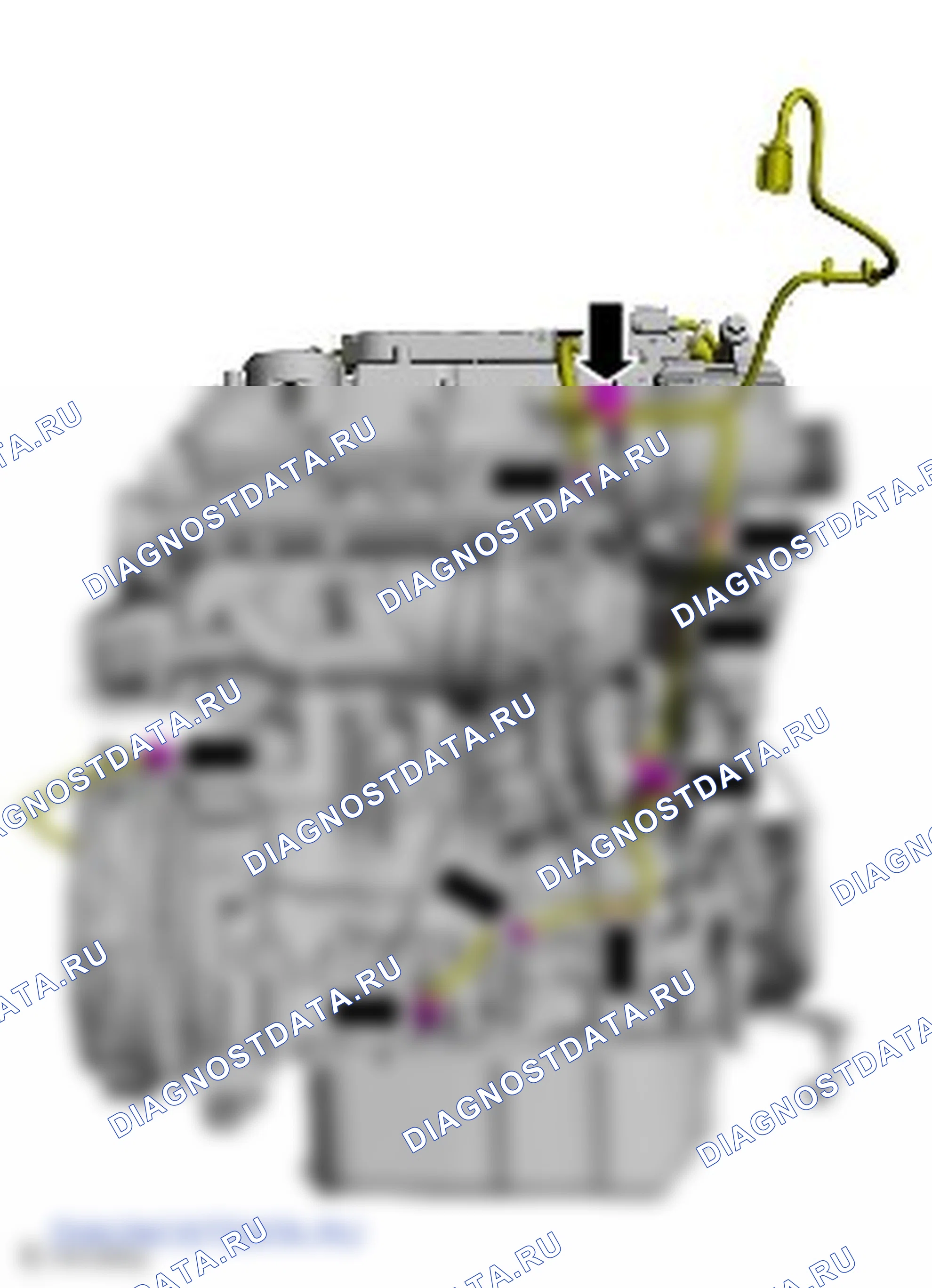 Как снять присоединяемые детали двигателя. Ford Transit VII