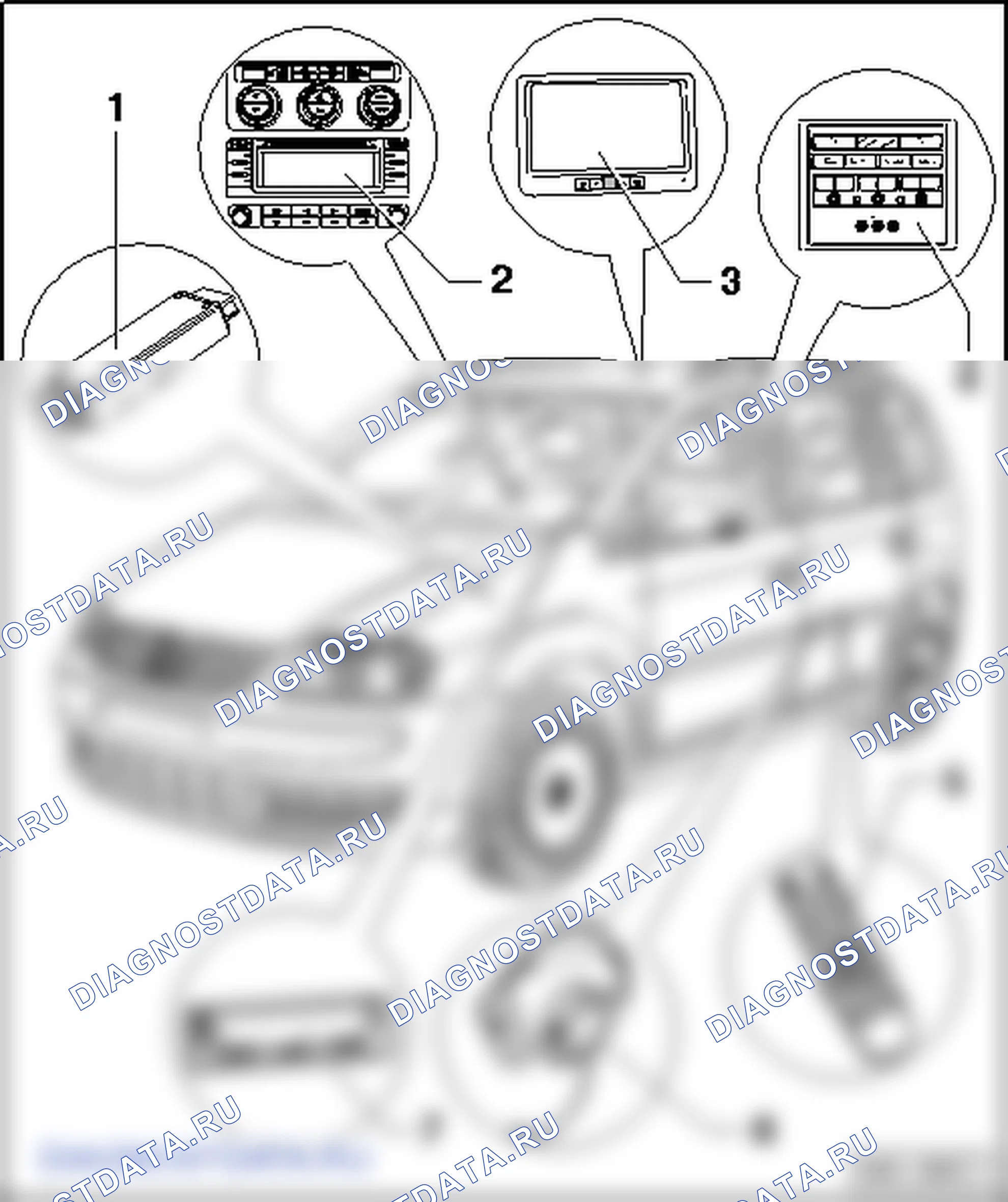 Мультимедийная система RSE (Rear Seat Entertainment). Volkswagen Touran I