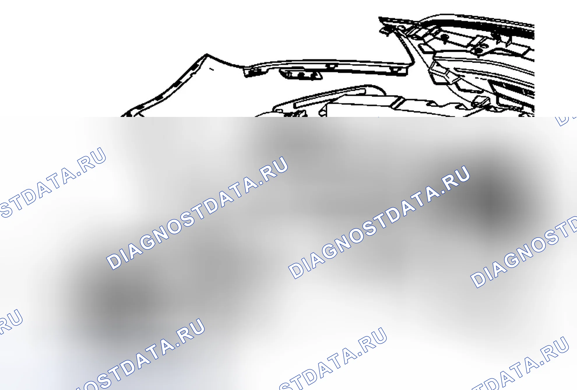 Рис. 20: Замена передней противотуманной фары. Buick LaCrosse II рестайлинг