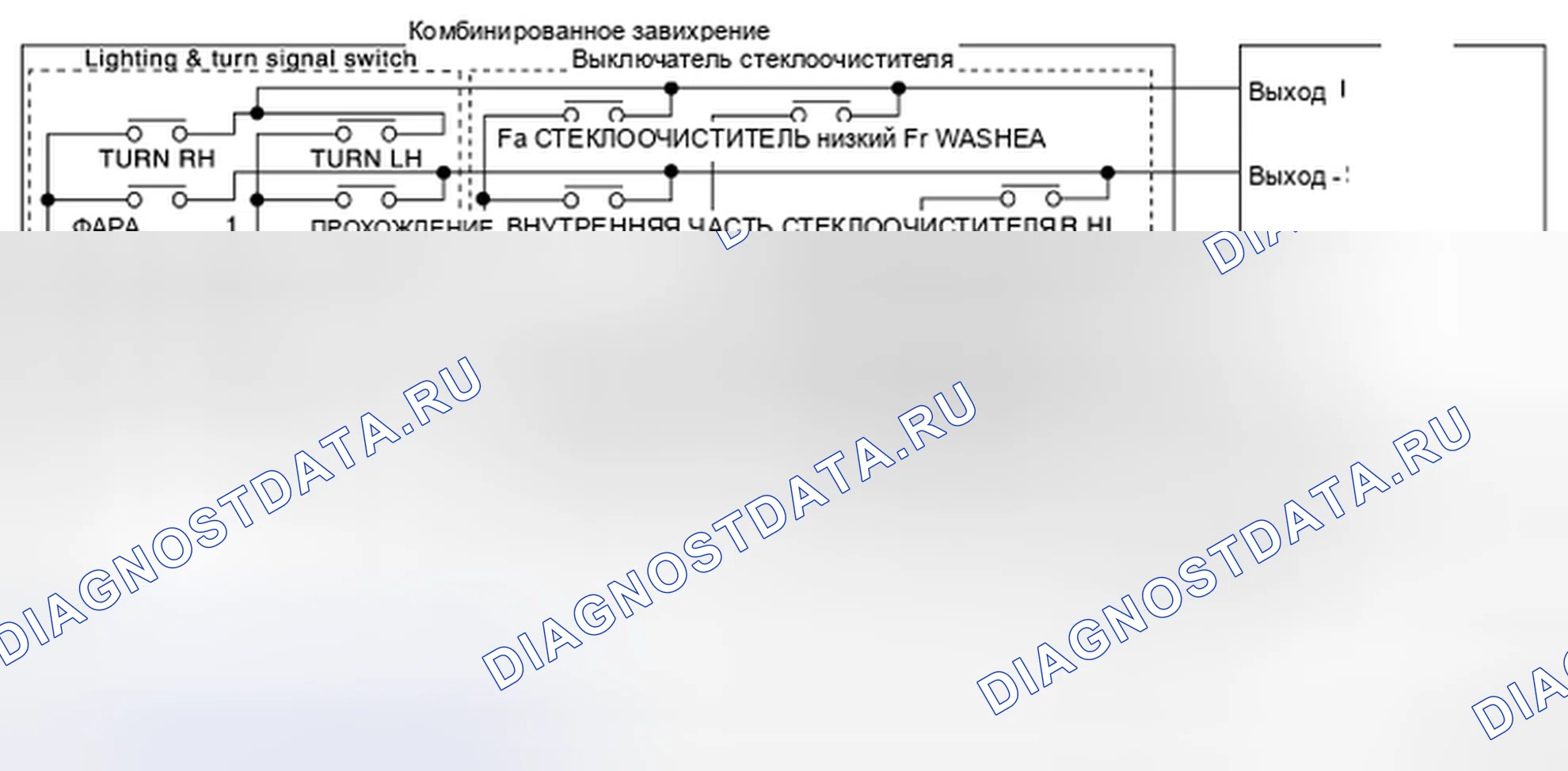 Рис. 36: Схема системы. Nissan Rogue I рестайлинг
