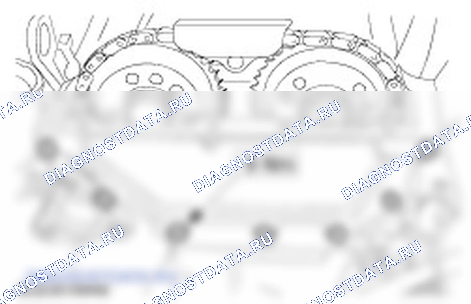 Сборка двигатель. Ford Galaxy I рестайлинг
