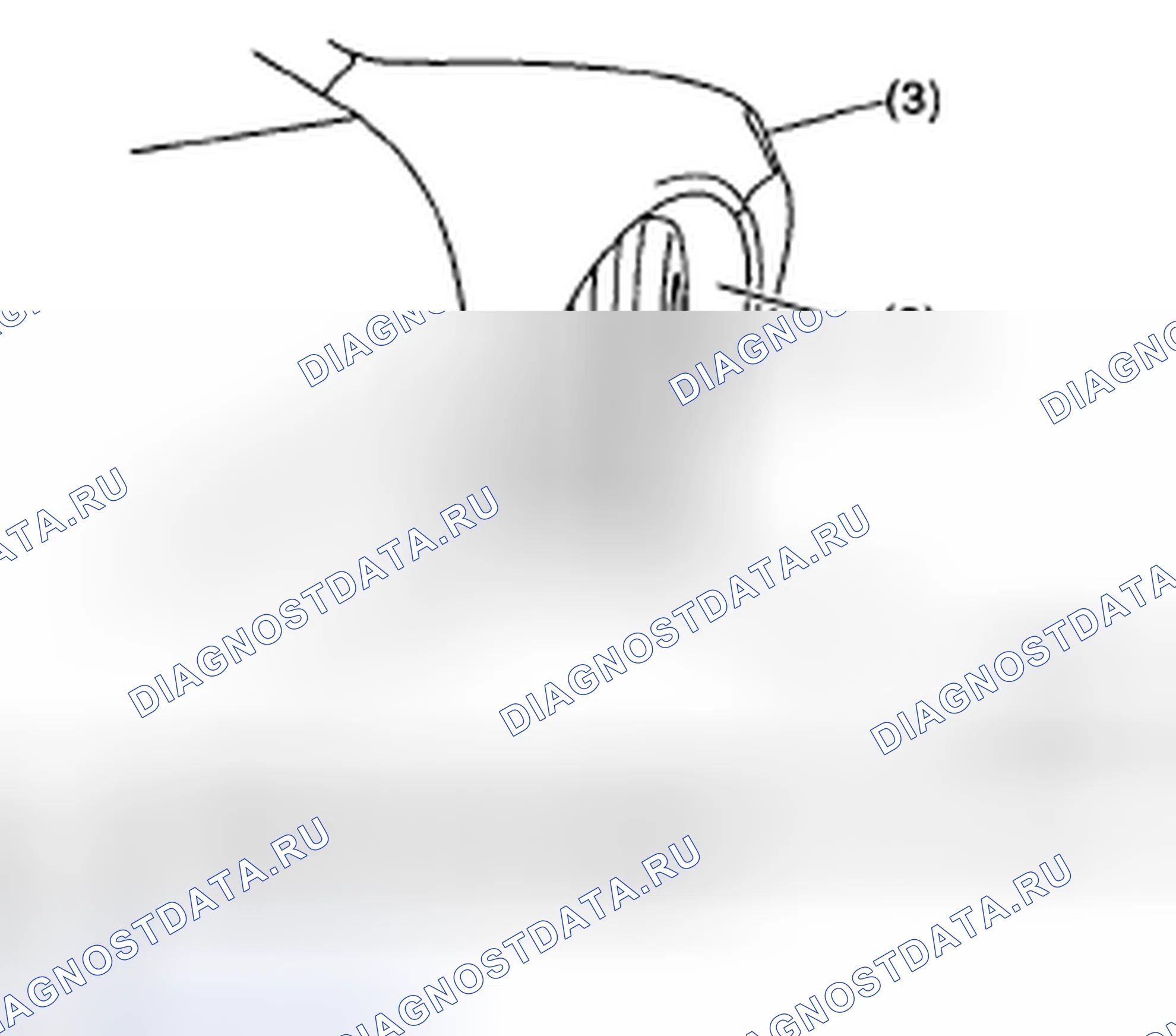 Рис. 11: ДЕМОНТАЖ. Subaru Outback BP рестайлинг
