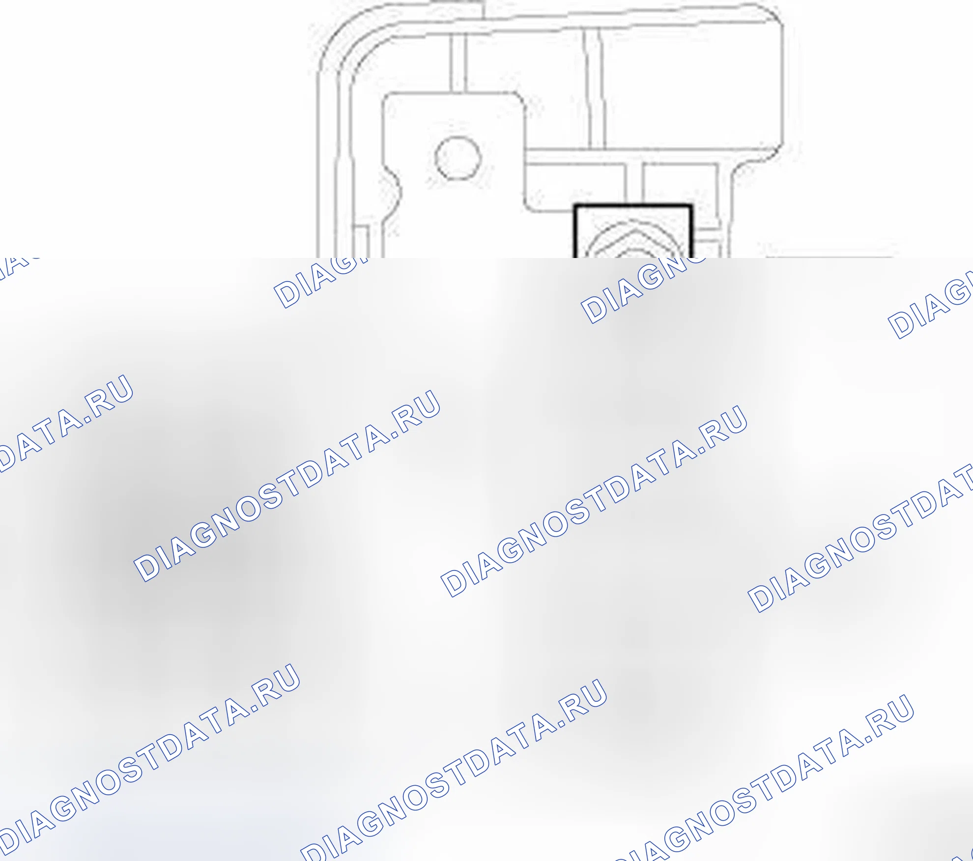 Рис. 3: ПРЕДОХРАНИТЕЛИ ПОД КАПОТОМ. Dodge Dart PF